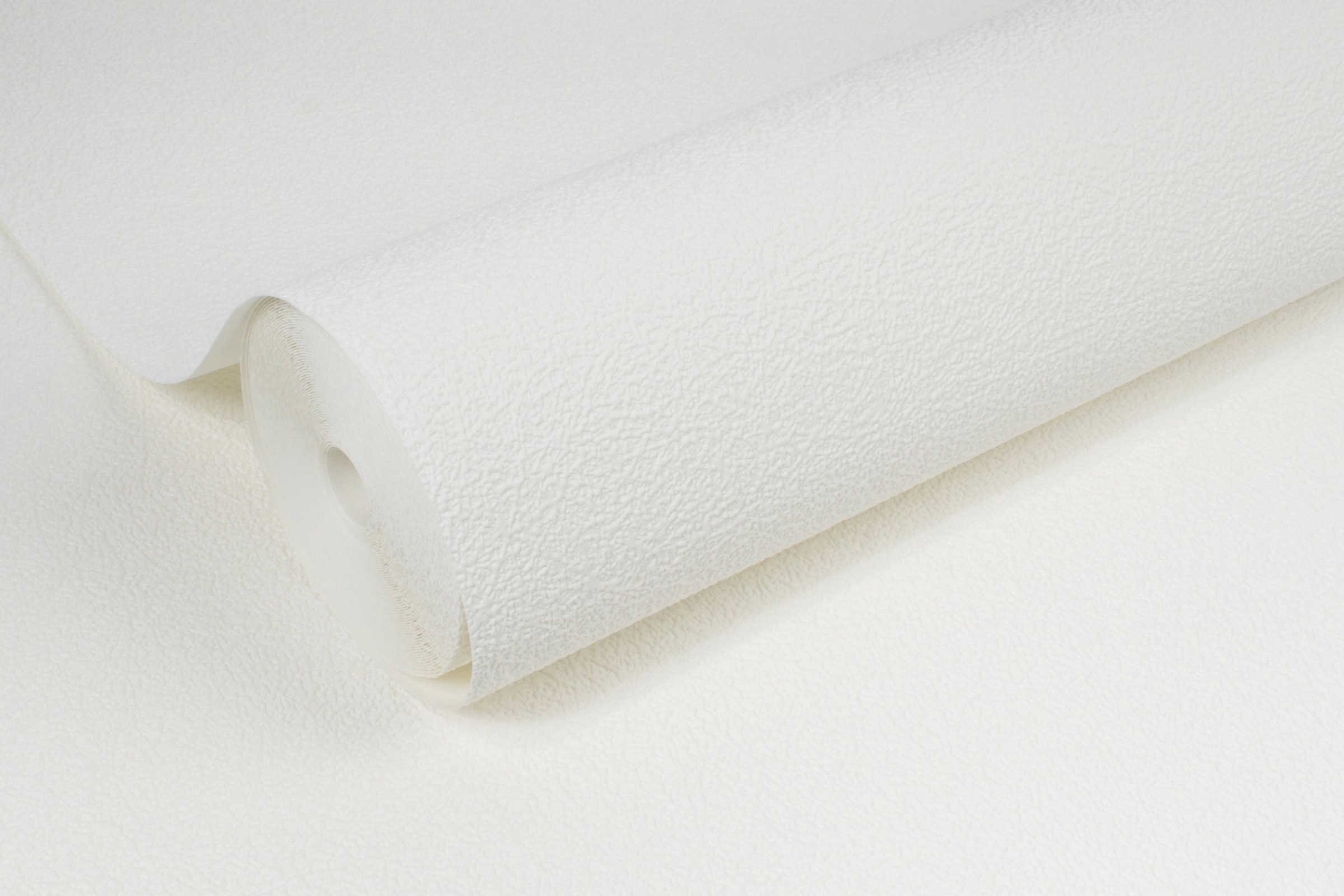 WOW Vinyltapete, Überstreichbar, Weiß- 13m x 52cm