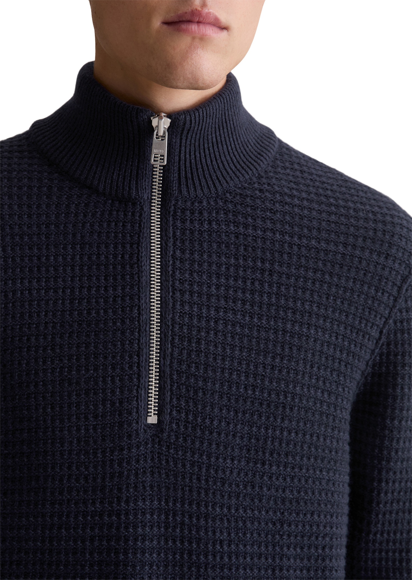 Marc O'Polo DENIM Troyer »mit markanter Struktur«