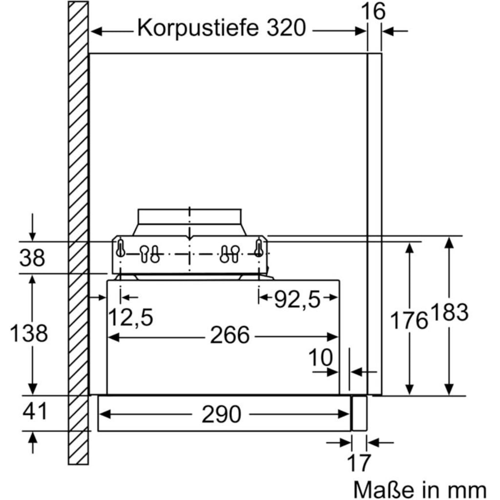 NEFF Flachschirmhaube »D49ED22X1«, Serie N 50