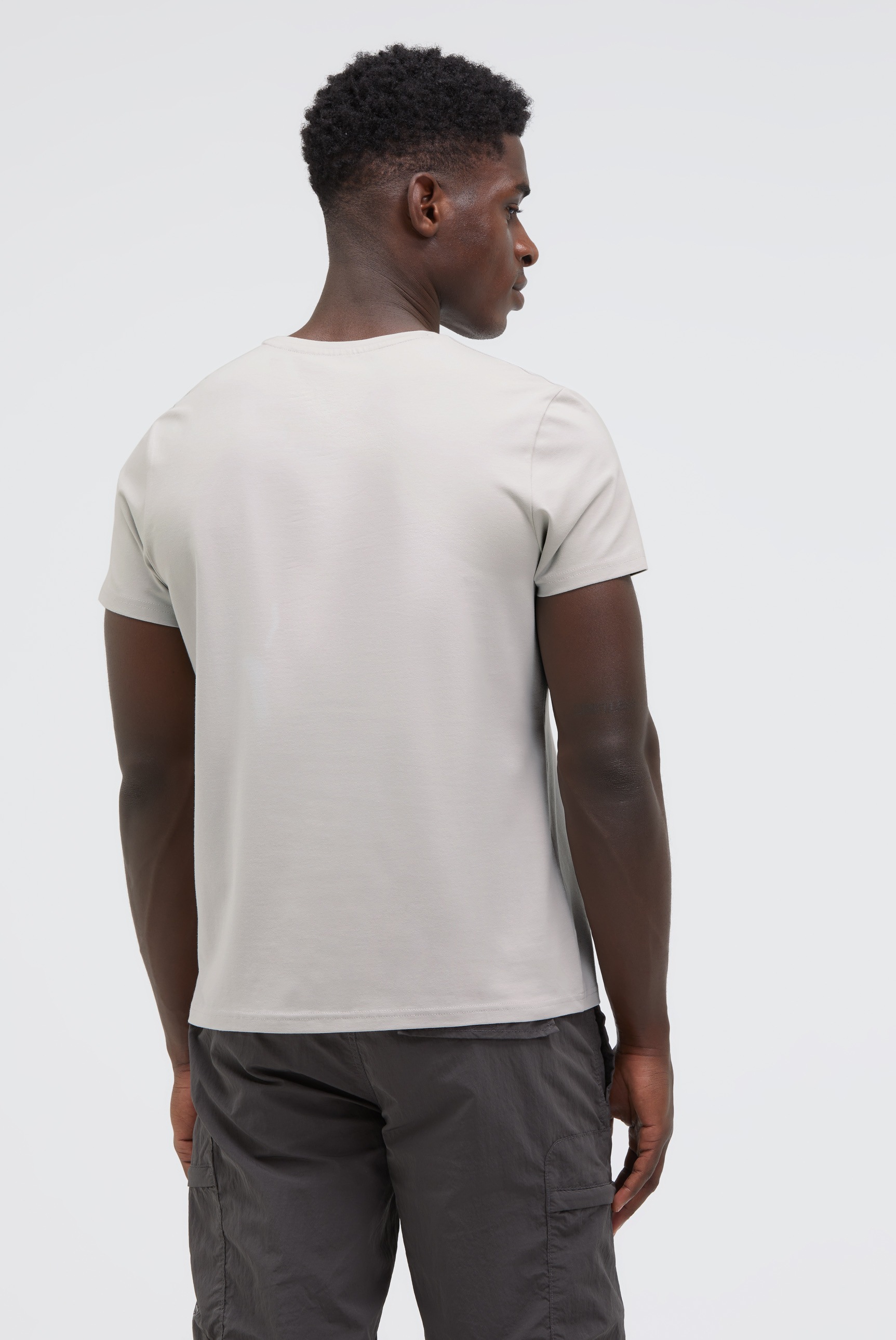 CMPD Rundhalsshirt mit Baumwolle