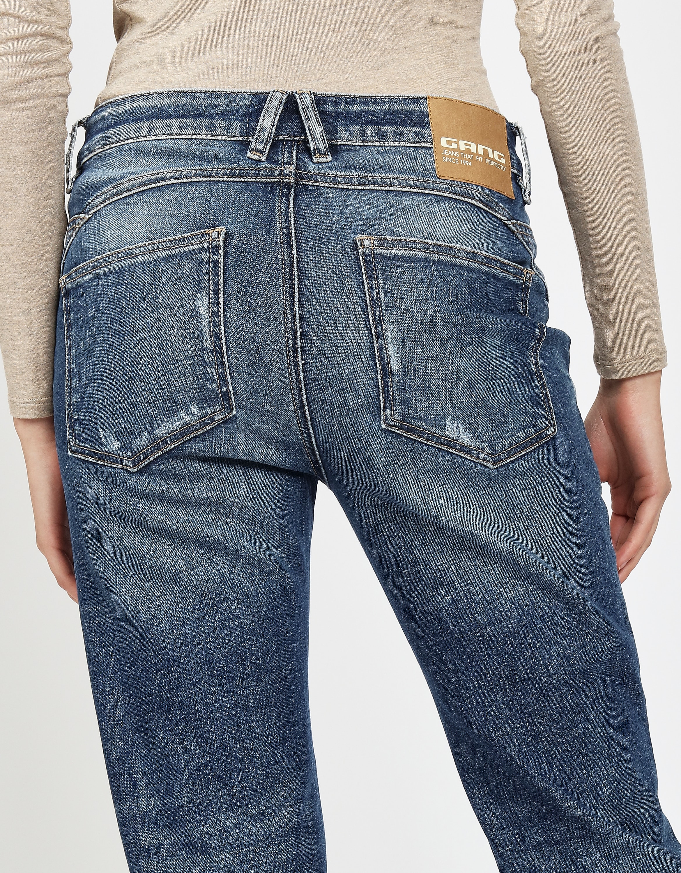 GANG Loose-fit-Jeans »GANG Jeans Loose Fit 94BO CROPPED«