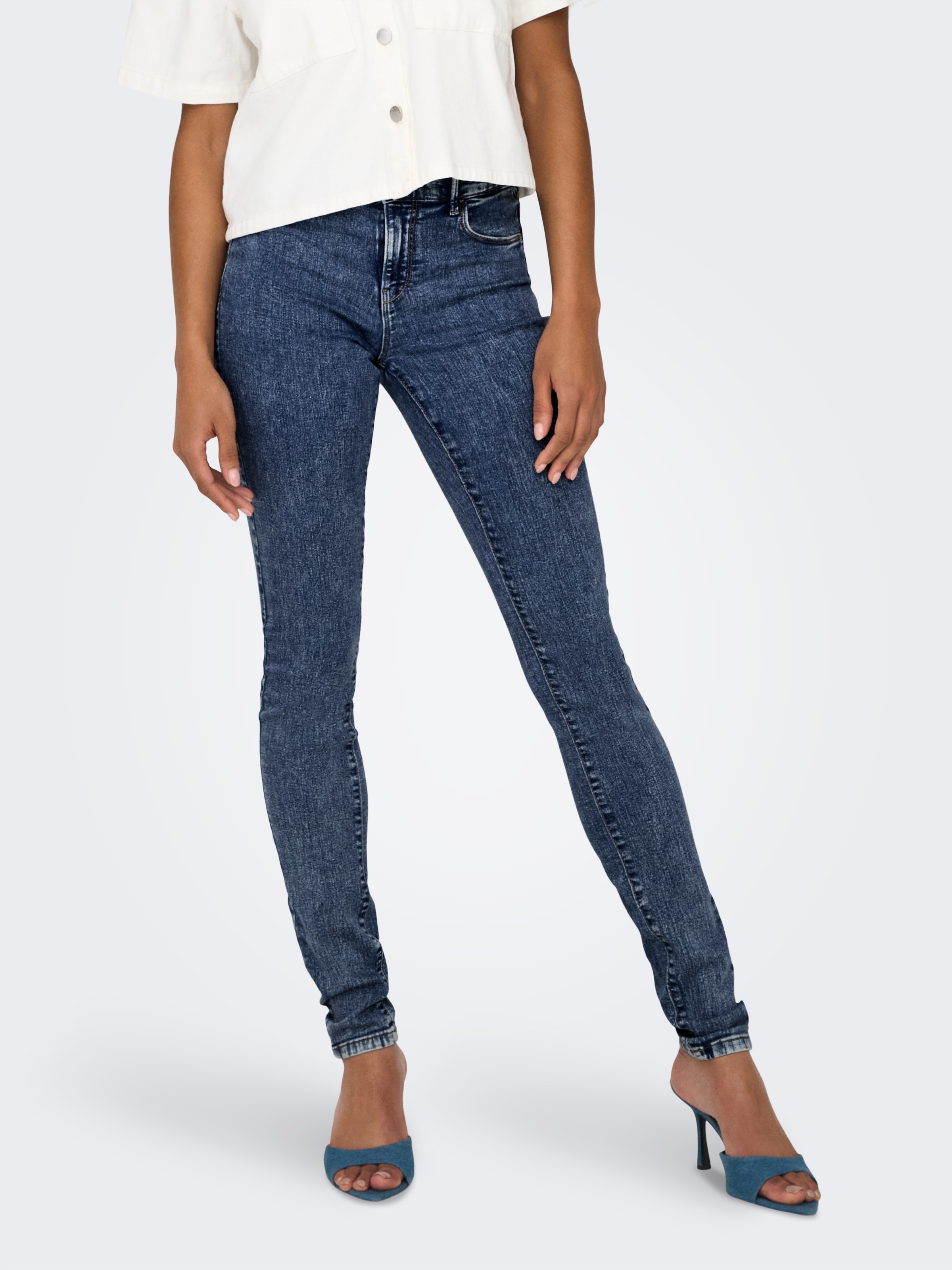 ONLY Skinny-fit-Jeans »ONLRAIN REG WAIST SK...