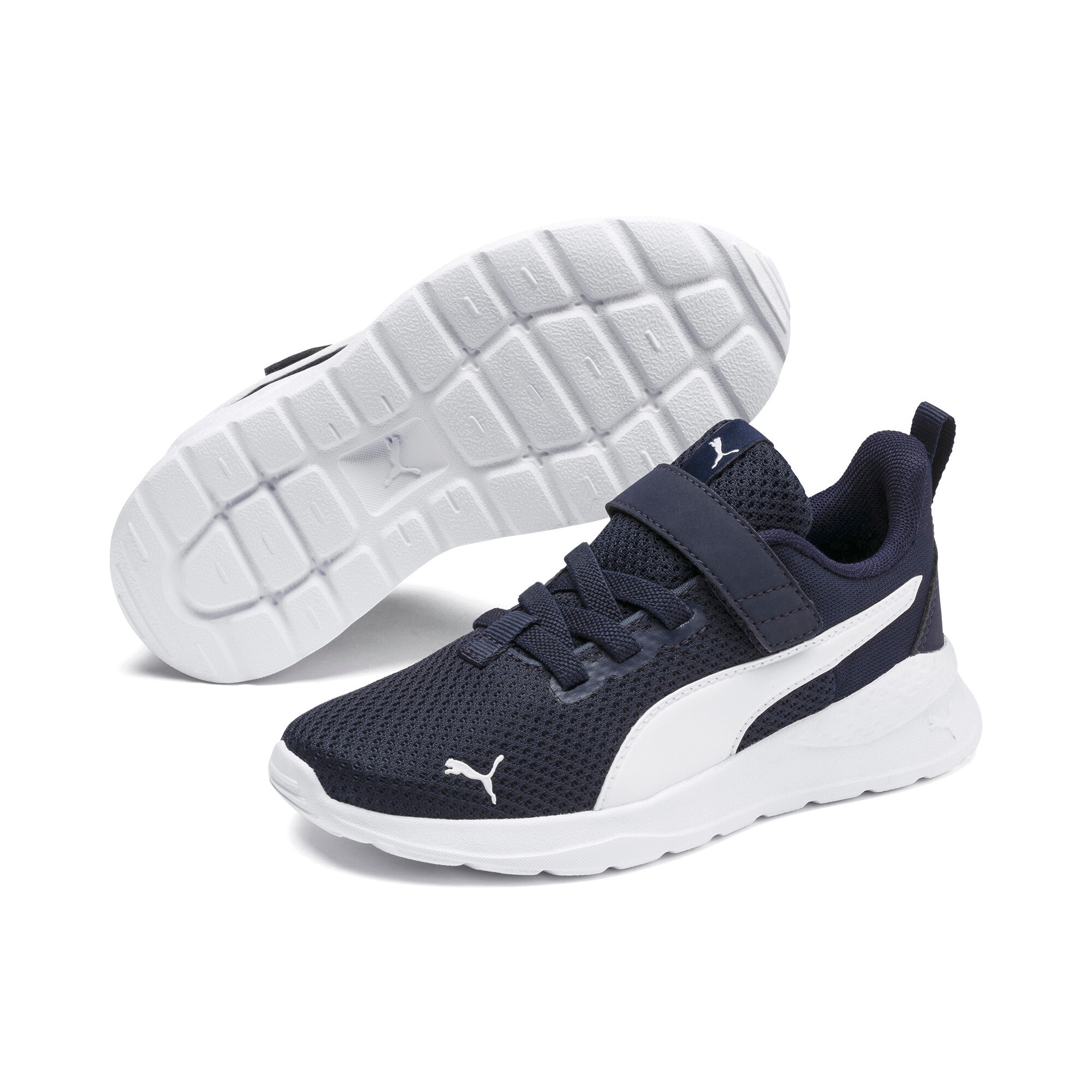 PUMA Sneaker »ANZARUN LITE AC+ PS«  atmungsaktives Obermaterial aus Textil, mit Klettverschluss