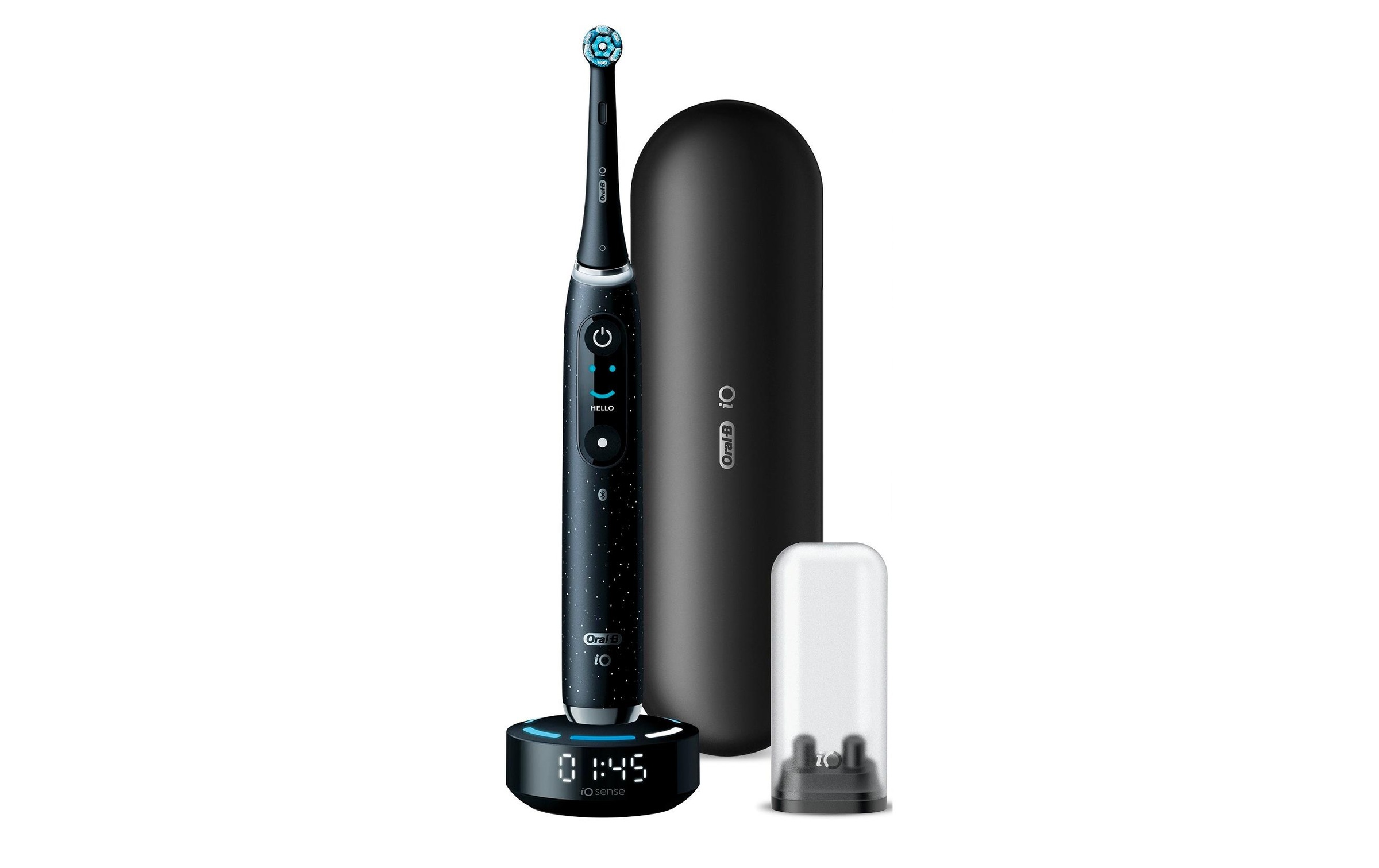Premium Black Bundle: Oral-B iO Series 10 Cosmic Black mit Zahnseide-Sticks - Image 18