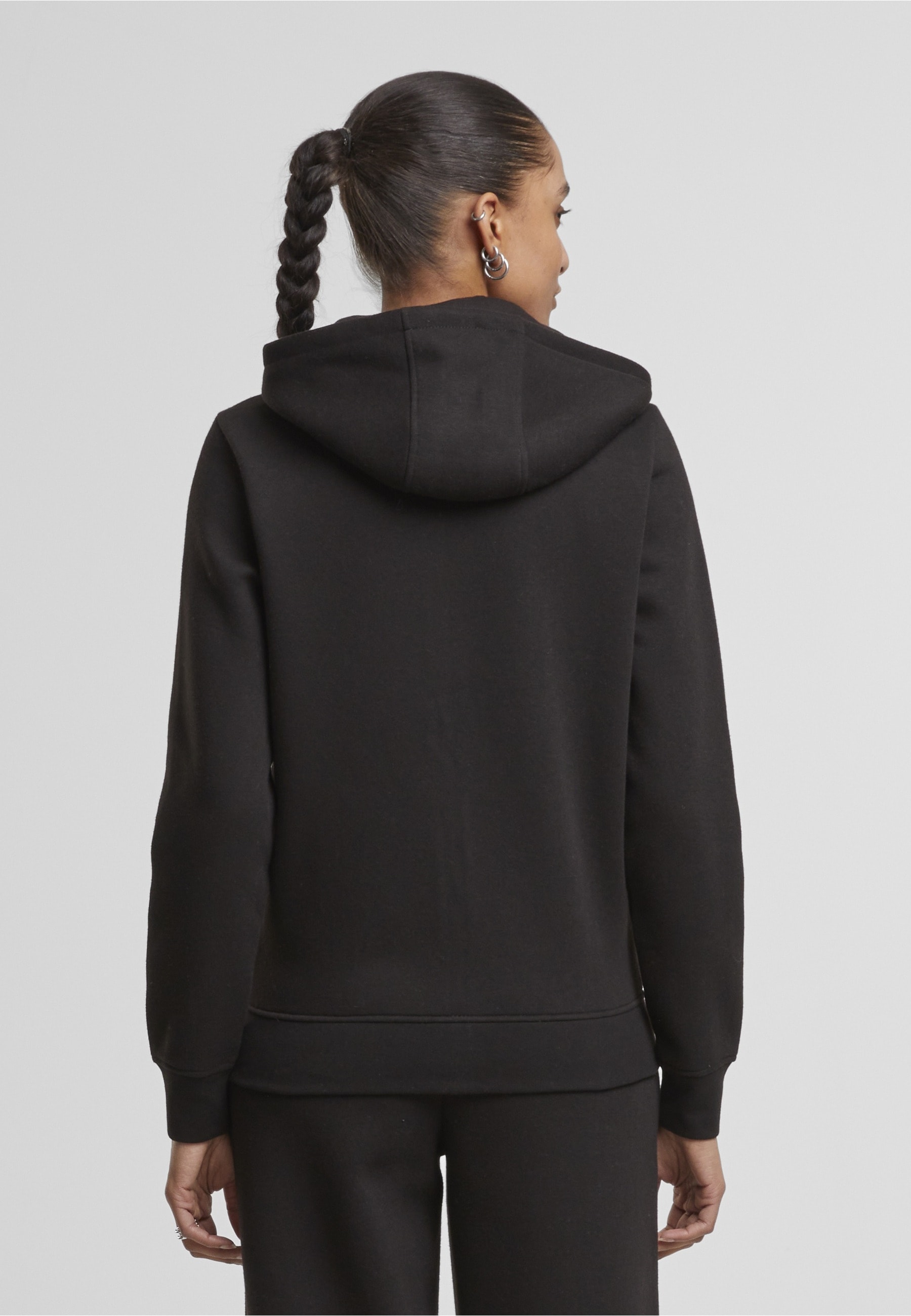 URBAN CLASSICS Sweatjacke »Urban Classics Ladies Basic Essential Zip Hoody«