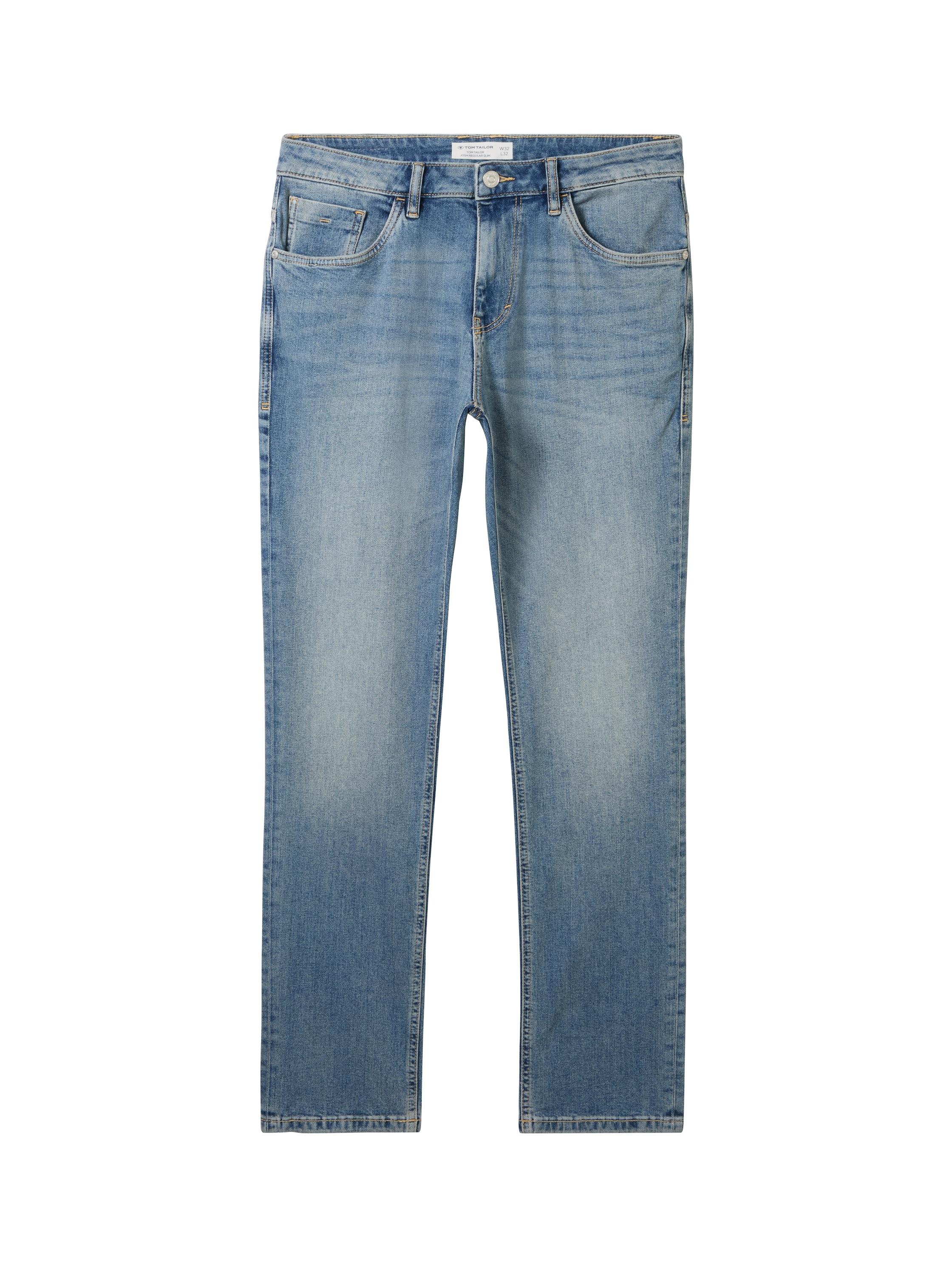 Tom Tailor Josh Slim-Fit Jeans Clean Light Stone Blue Denim 38/32 3