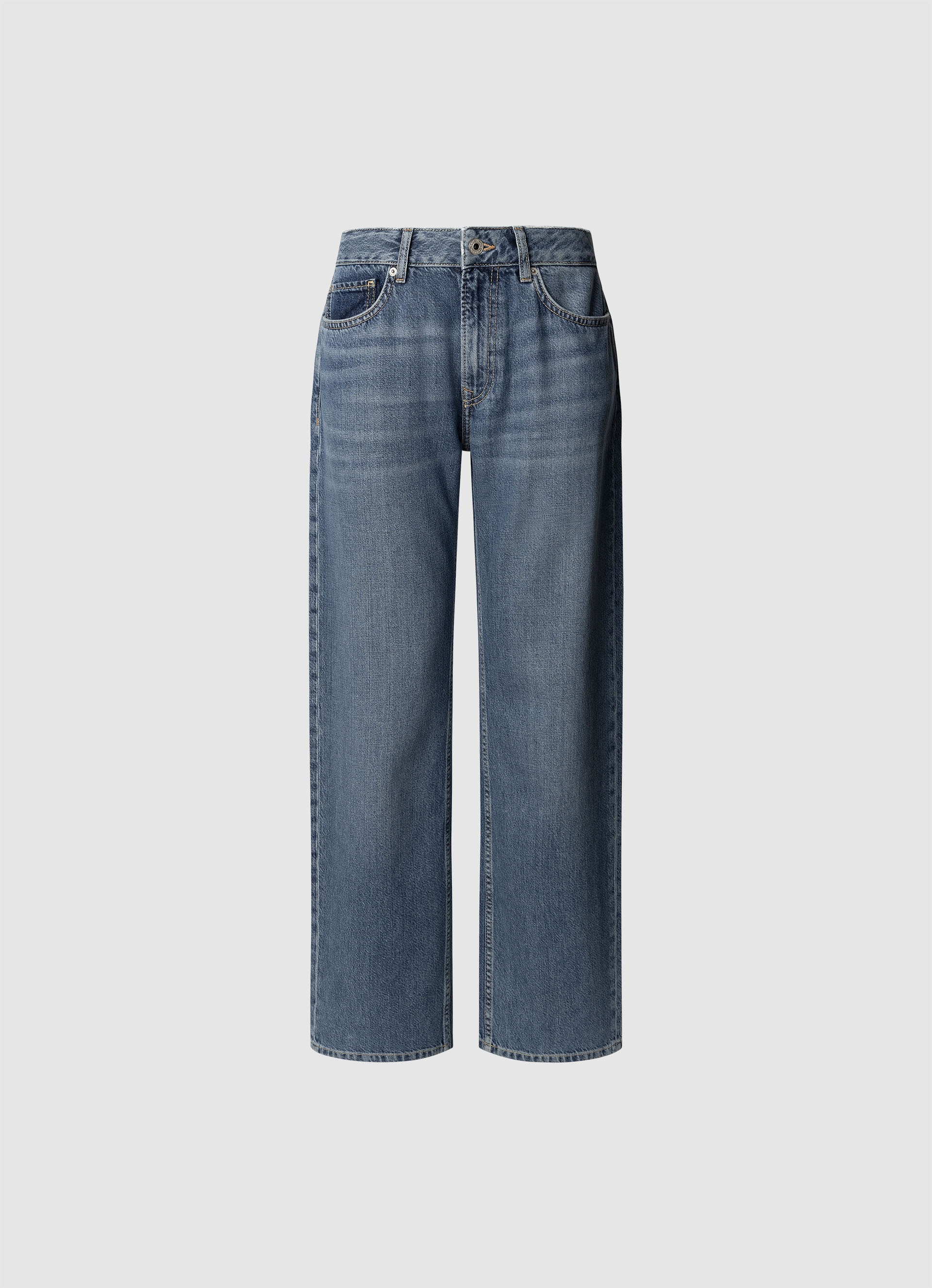 Pepe Jeans Loose-fit-Jeans »LOOSE ST JEANS LW NICKY«, mit geradem Bein