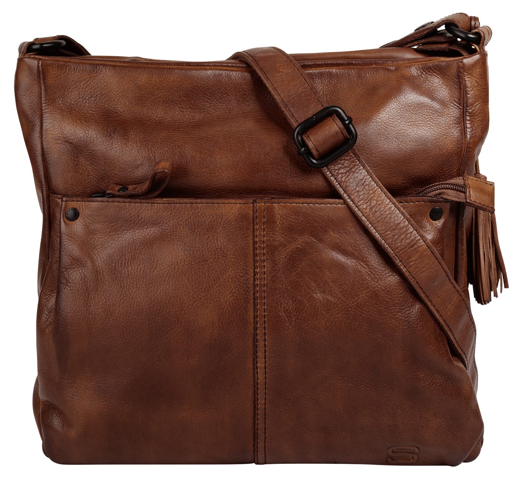 Spikes & Sparrow Umhängetasche echt Leder günstig online kaufen