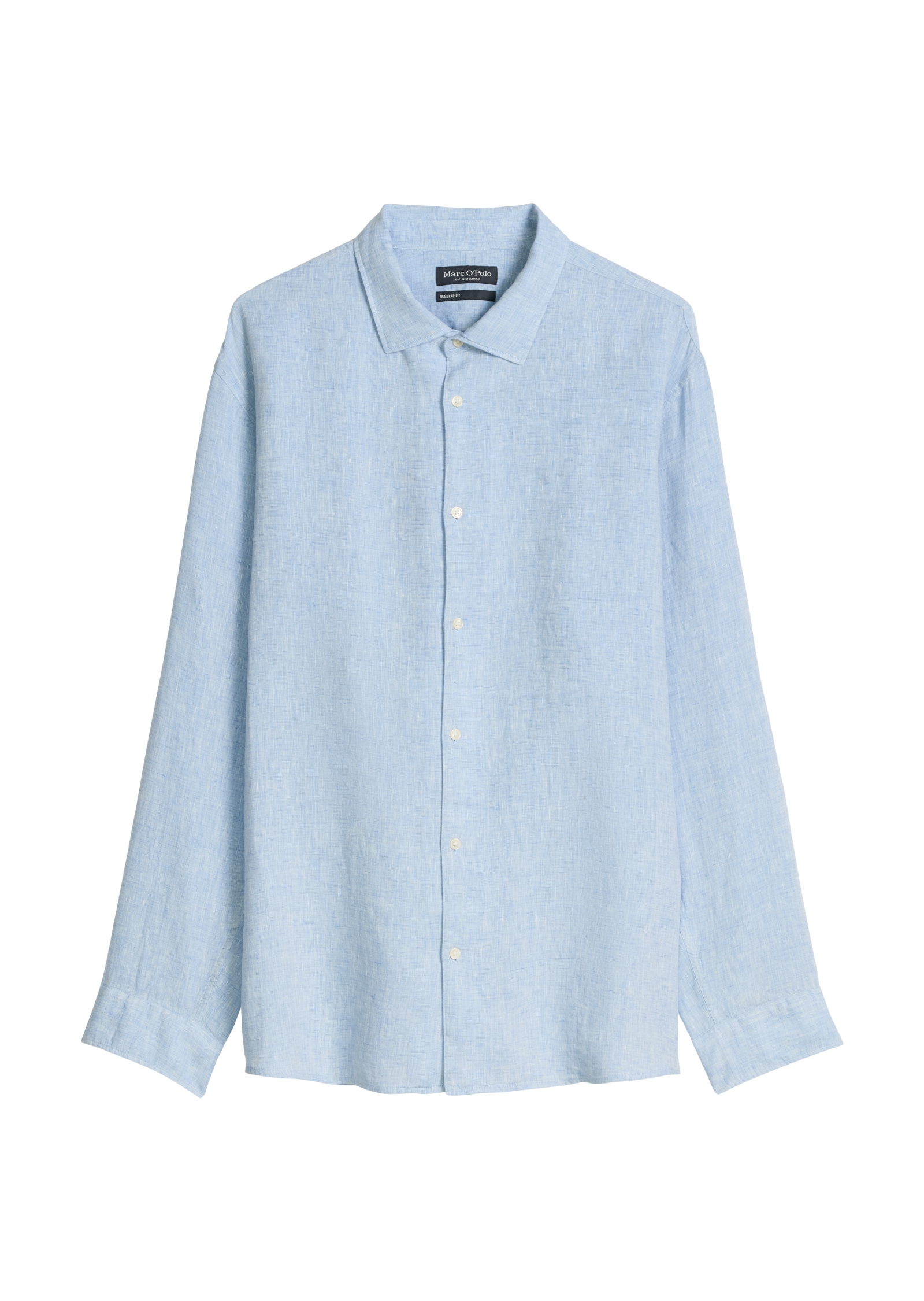 Marc O'Polo Langarmhemd »aus feinem Leinen-Chambray«