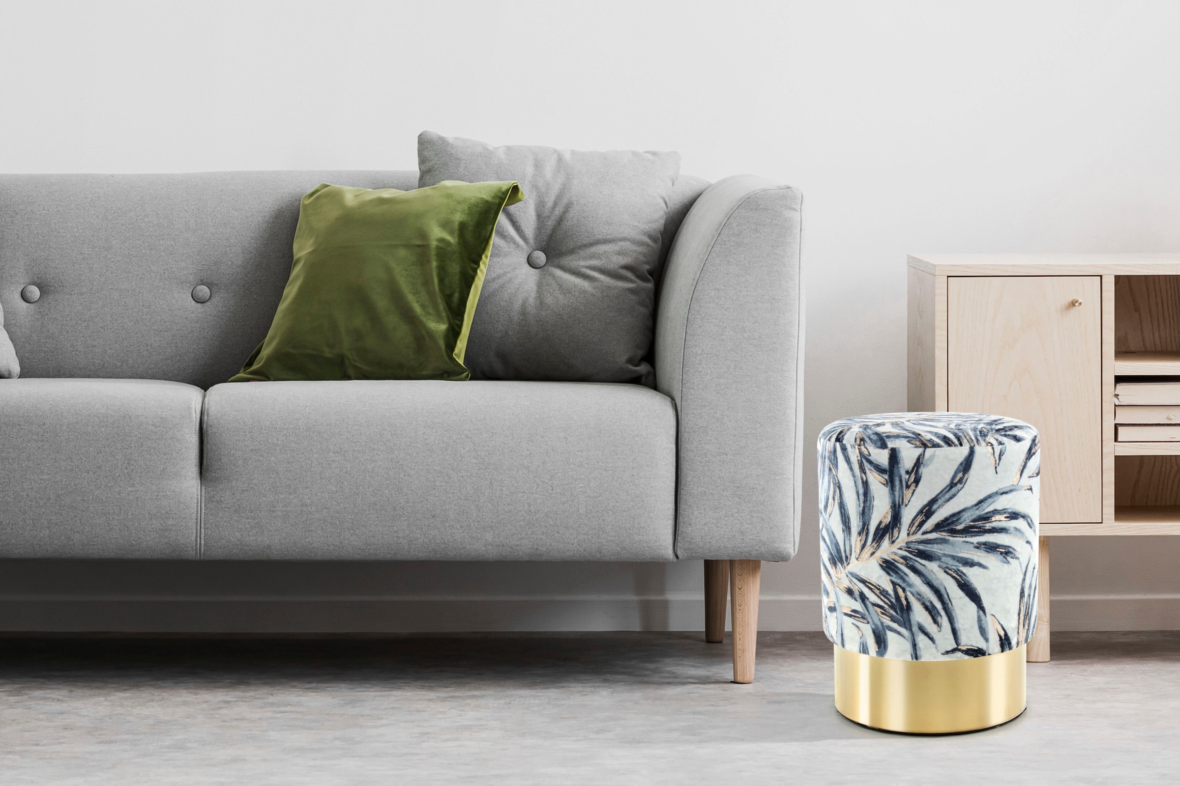 Kayoom Sitzhocker "Hocker Gipsy 225, stilvoller Sitzhocker, runde Form, sti günstig online kaufen