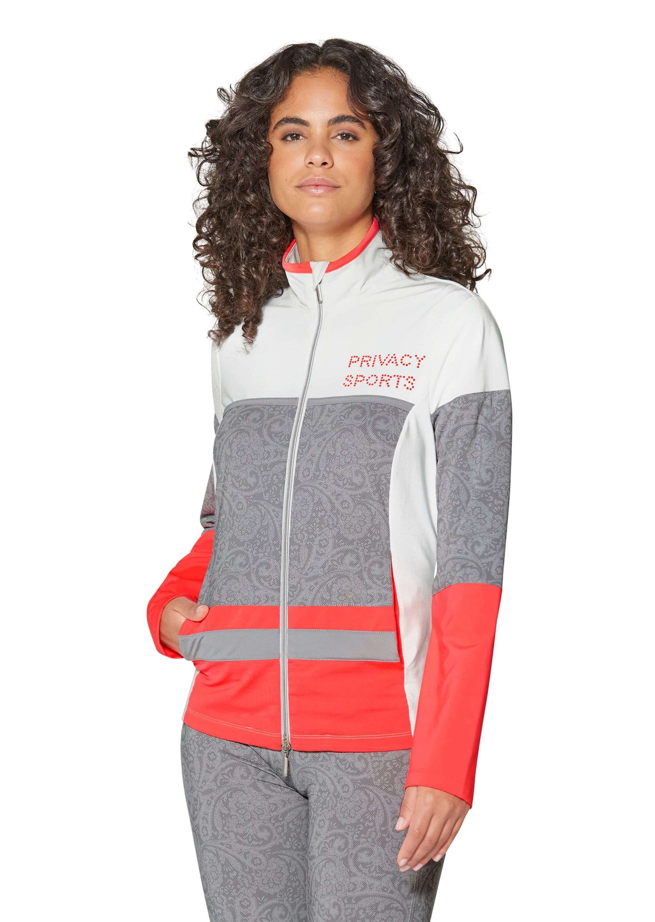 MADELEINE Outdoorjacke »Jacke Trainingsjacke in Patchwork-Optik«