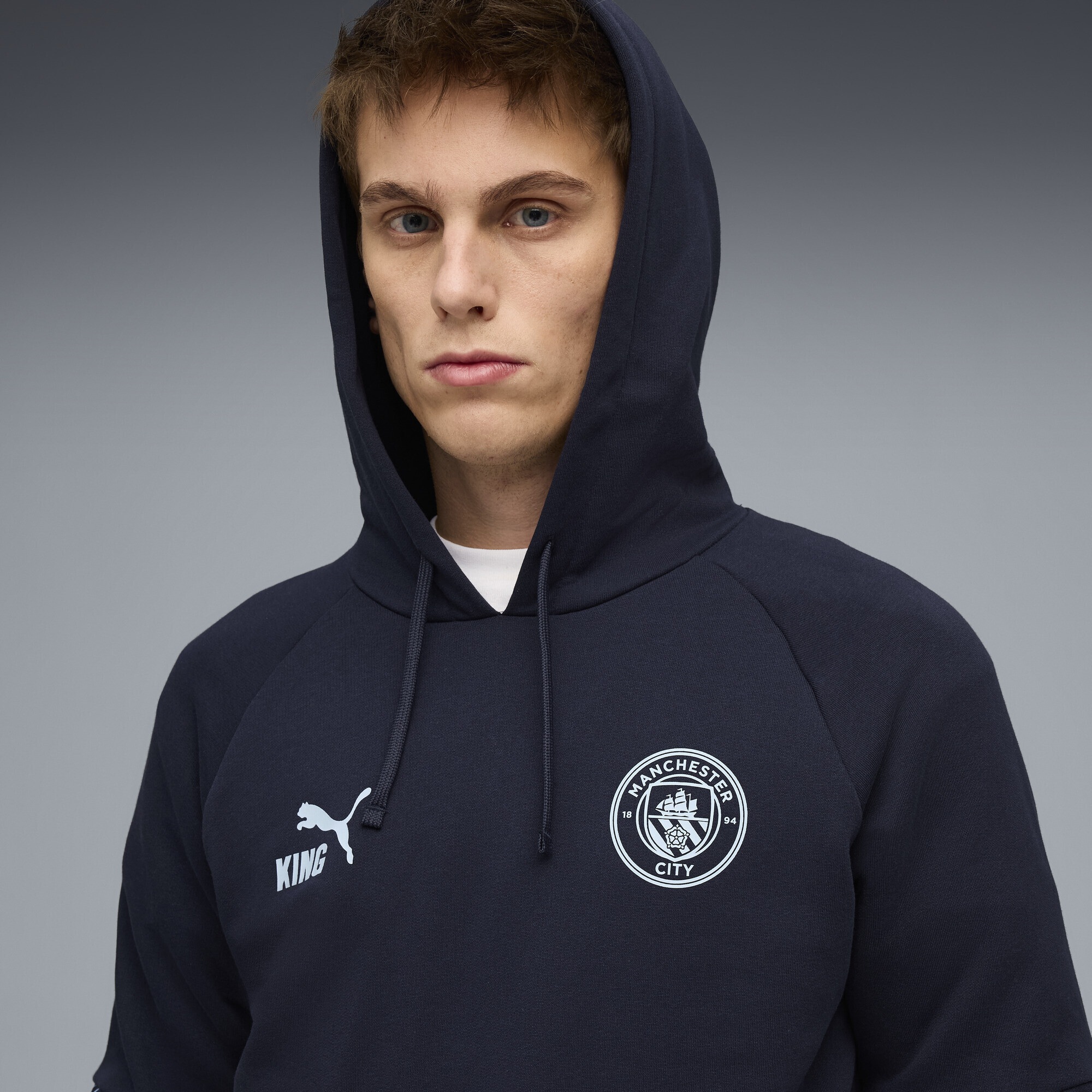 Thumbnail - PUMA Hoodie "Manchester City KING Hoodie Herren"