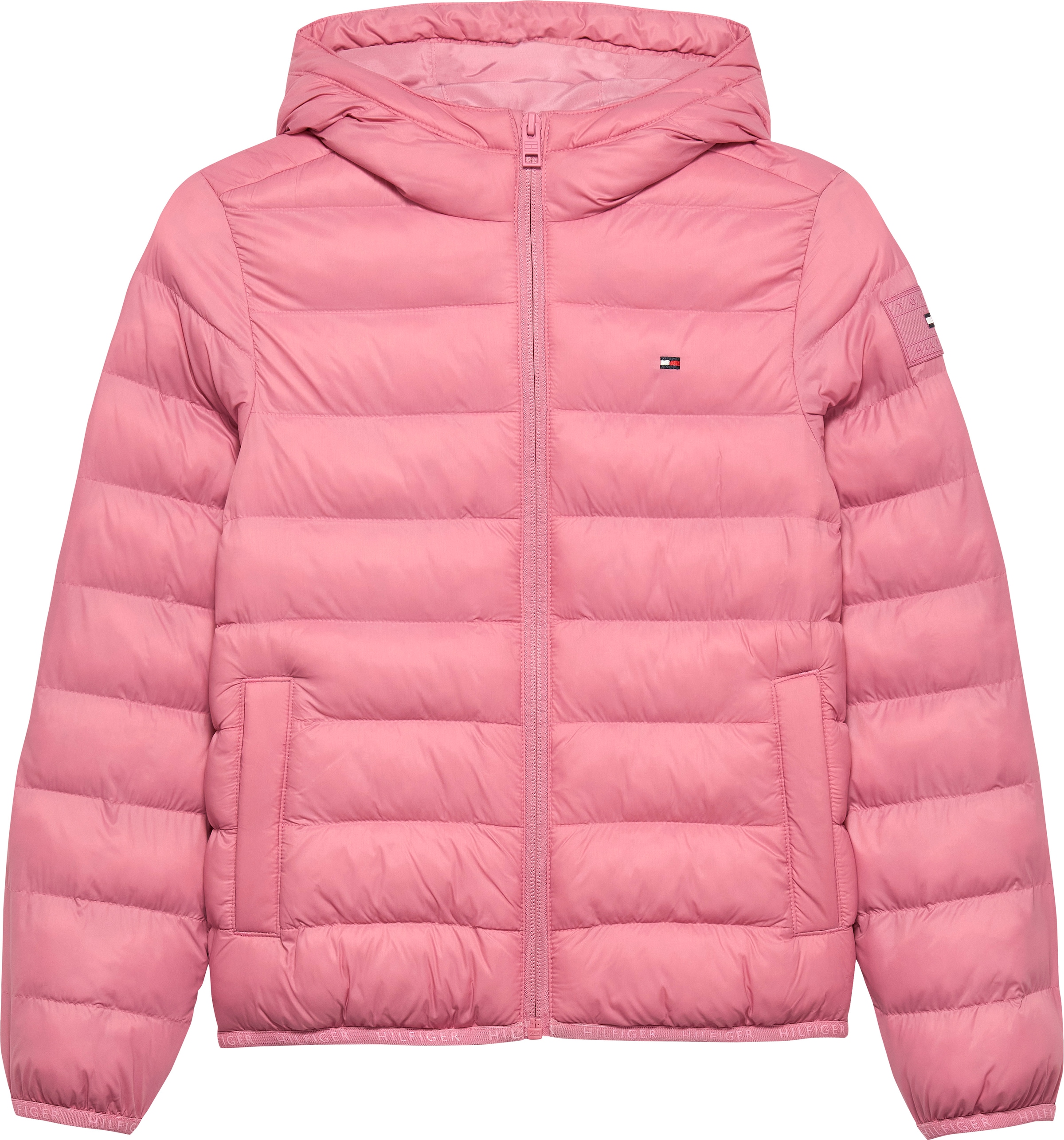 Tommy Hilfiger Steppjacke »U LIGHT DOWN HOODED JACKET« mit Kapuze Kinder bis 16 Jahre