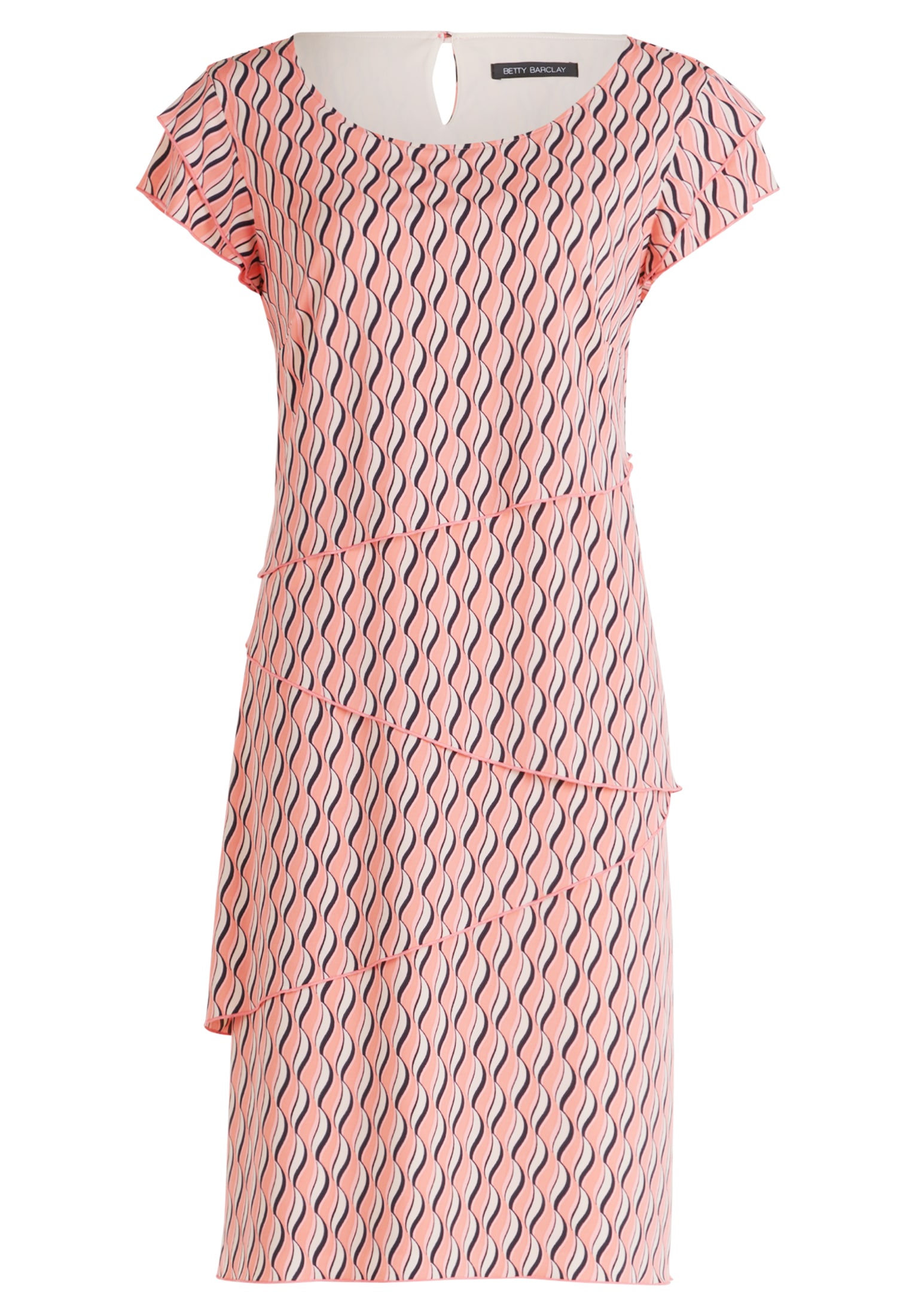 Betty Barclay Jerseykleid »Betty Barclay Jerseykleid mit Stufen«, Form