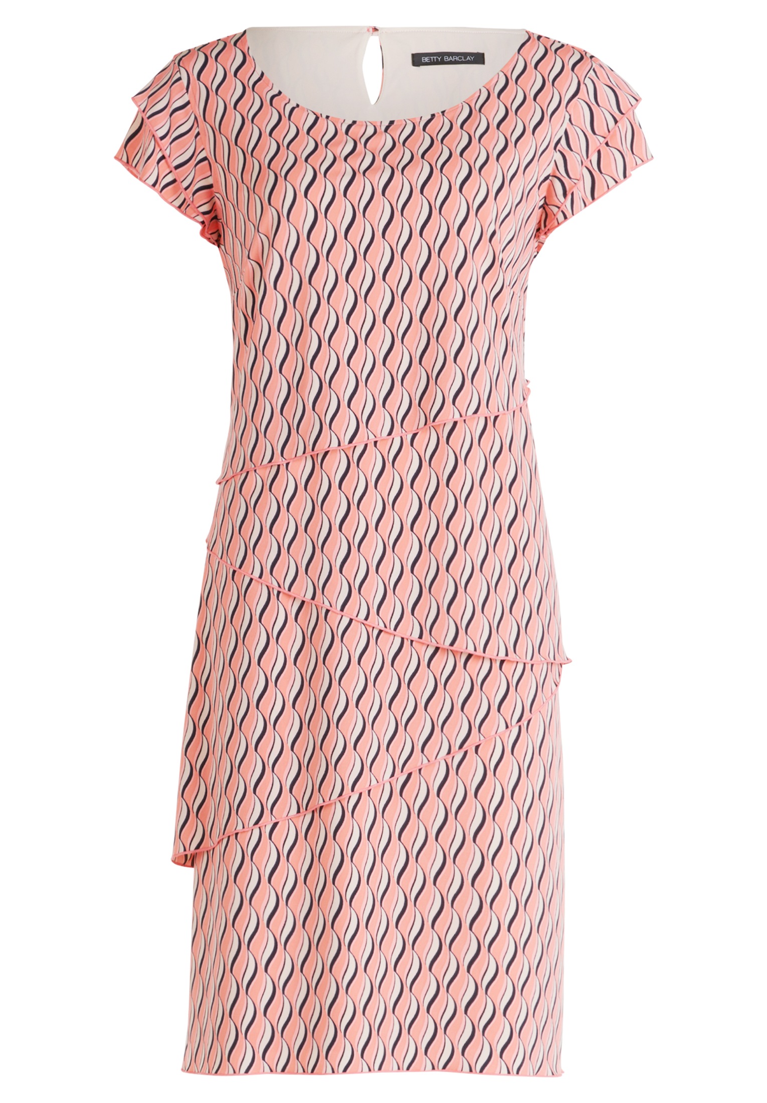 Betty Barclay Jerseykleid "Damen mit Stufen" Ohne Tasche Form günstig online kaufen