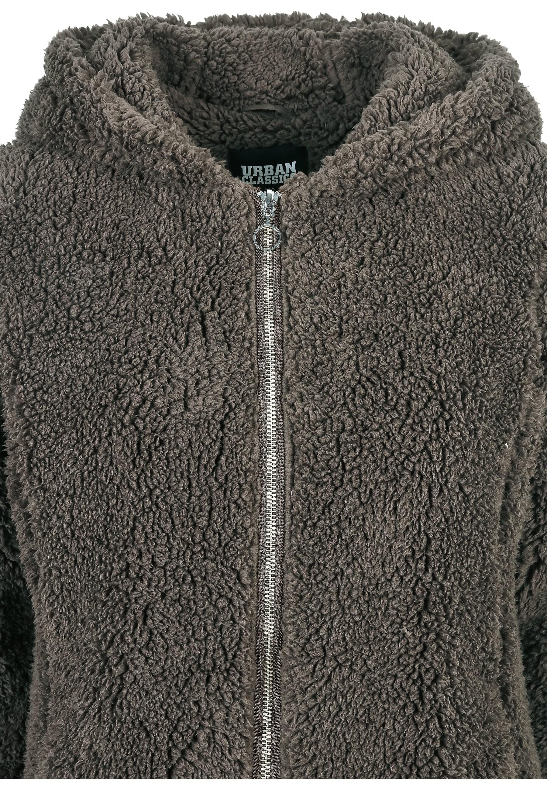 URBAN CLASSICS Allwetterjacke »Urban Classics Damen Ladies Sherpa Jacket«, (1 St.), mit Kapuze