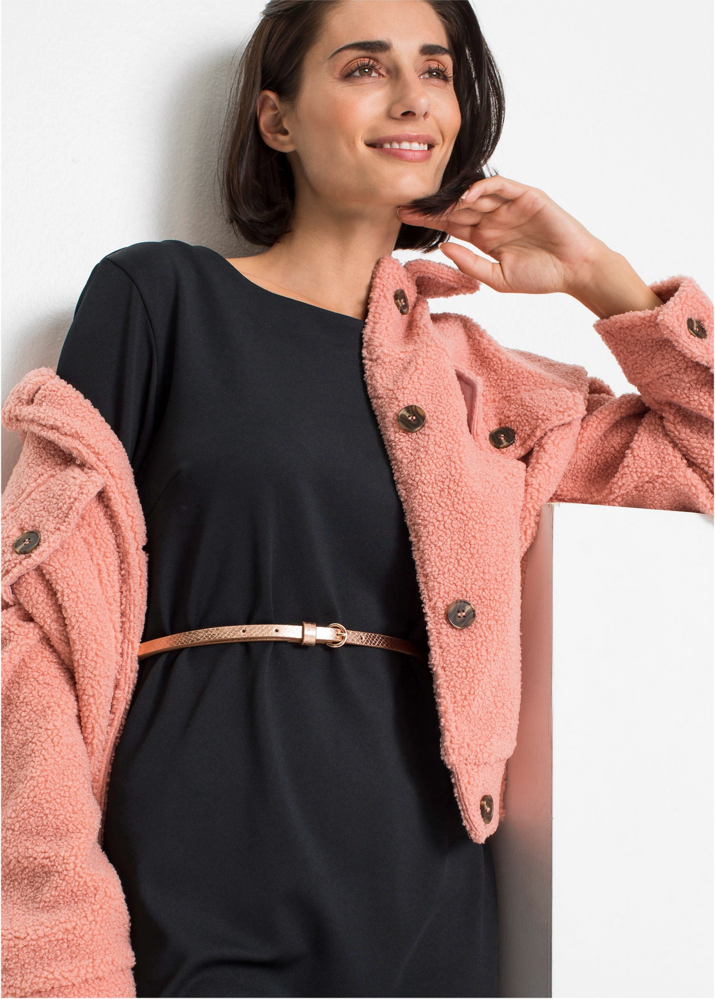 bonprix Hüftgürtel 3 Stk. aus Polyurethan, in Metallic-Optik, femininer Sti günstig online kaufen