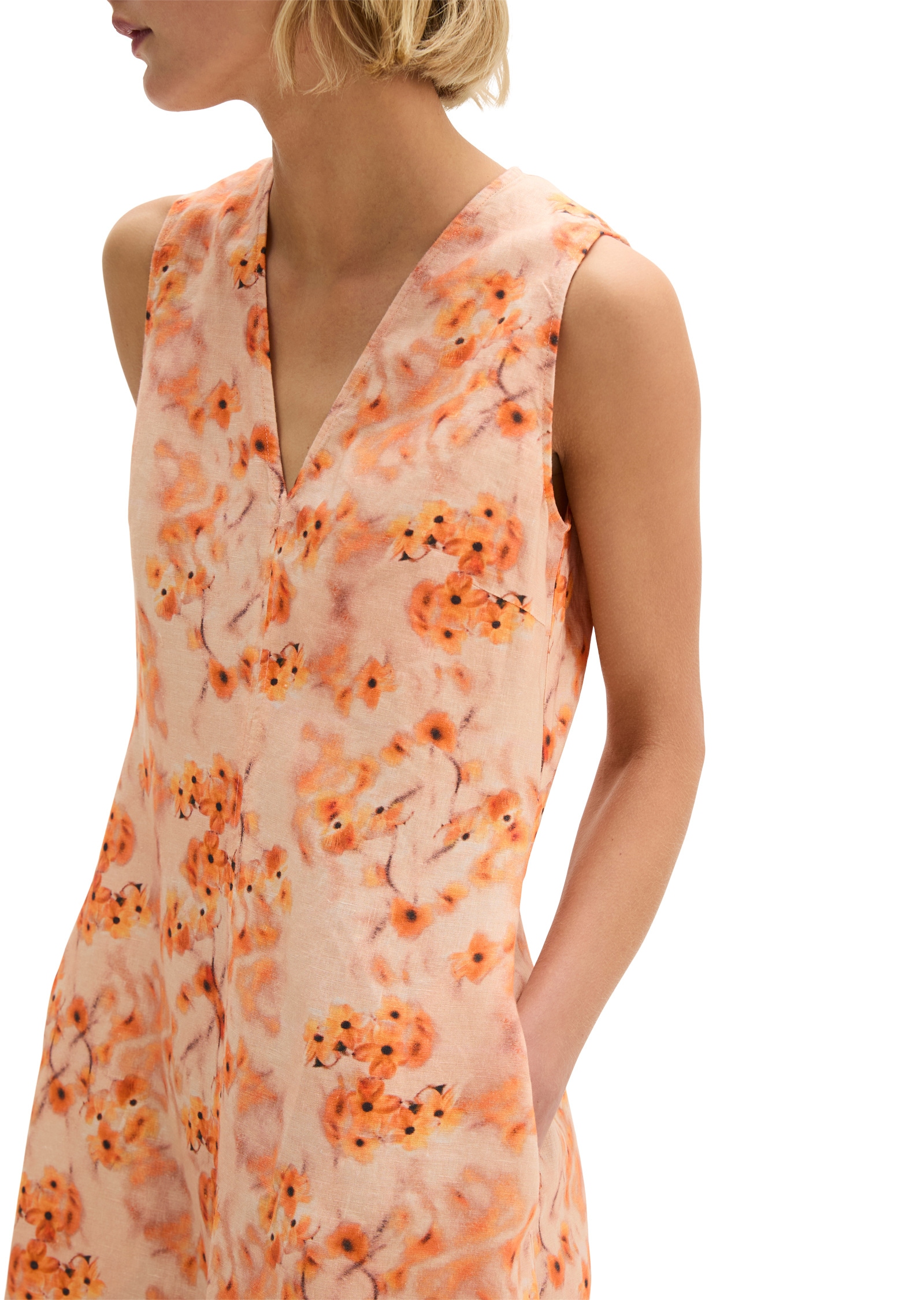 Marc O'Polo Midikleid »mit Allover-Print«