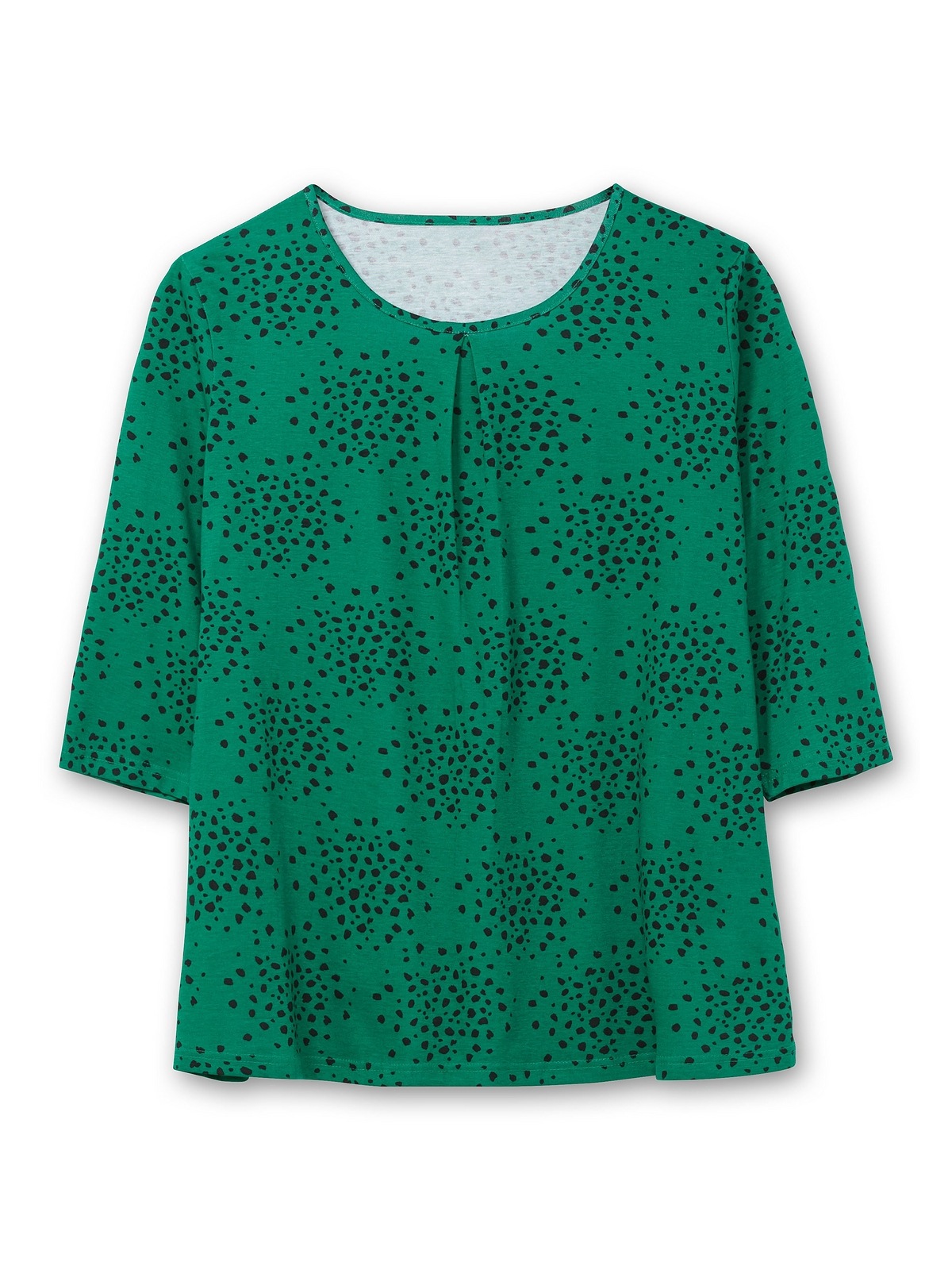 Sheego 3/4-Arm-Shirt »Große Größen«, mit Konfetti-Print