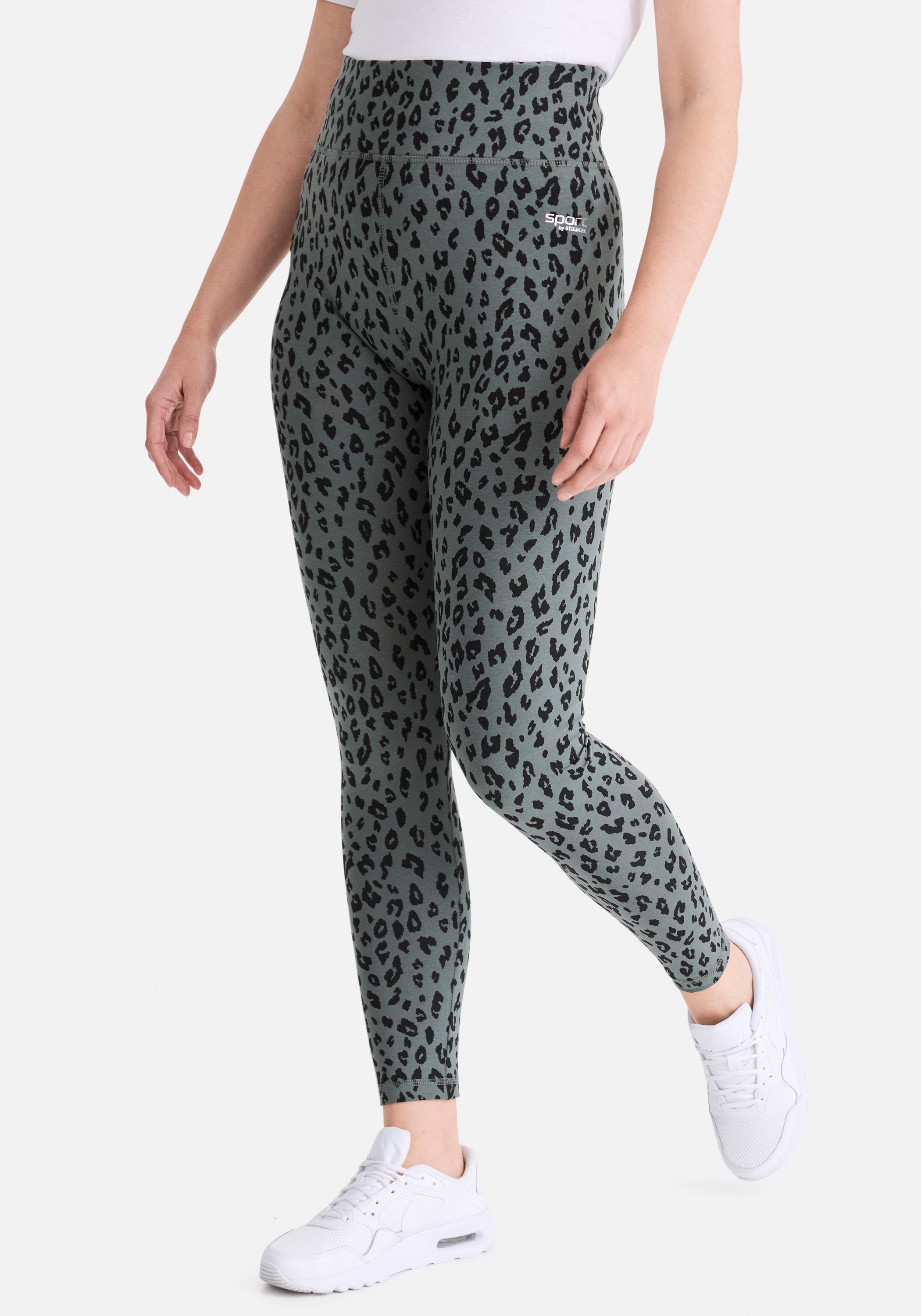 STOOKER WOMEN "PISA Capri Fitnessleggings" Capri Fitnessleggings Slim Fit für Damen
