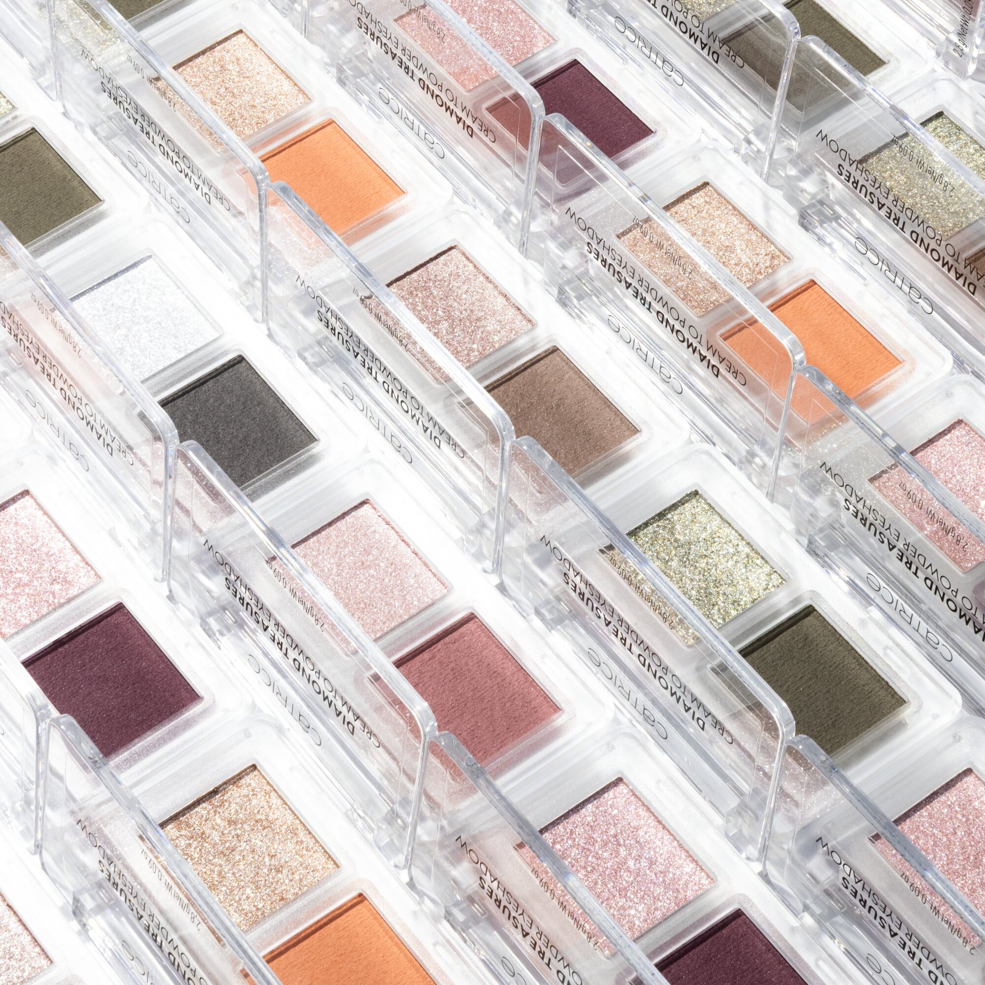 Catrice Lidschatten-Palette »DIAMOND TREASURES CREAM TO POWDER EYESHADOW« mit mattem und schimmerndem Finish