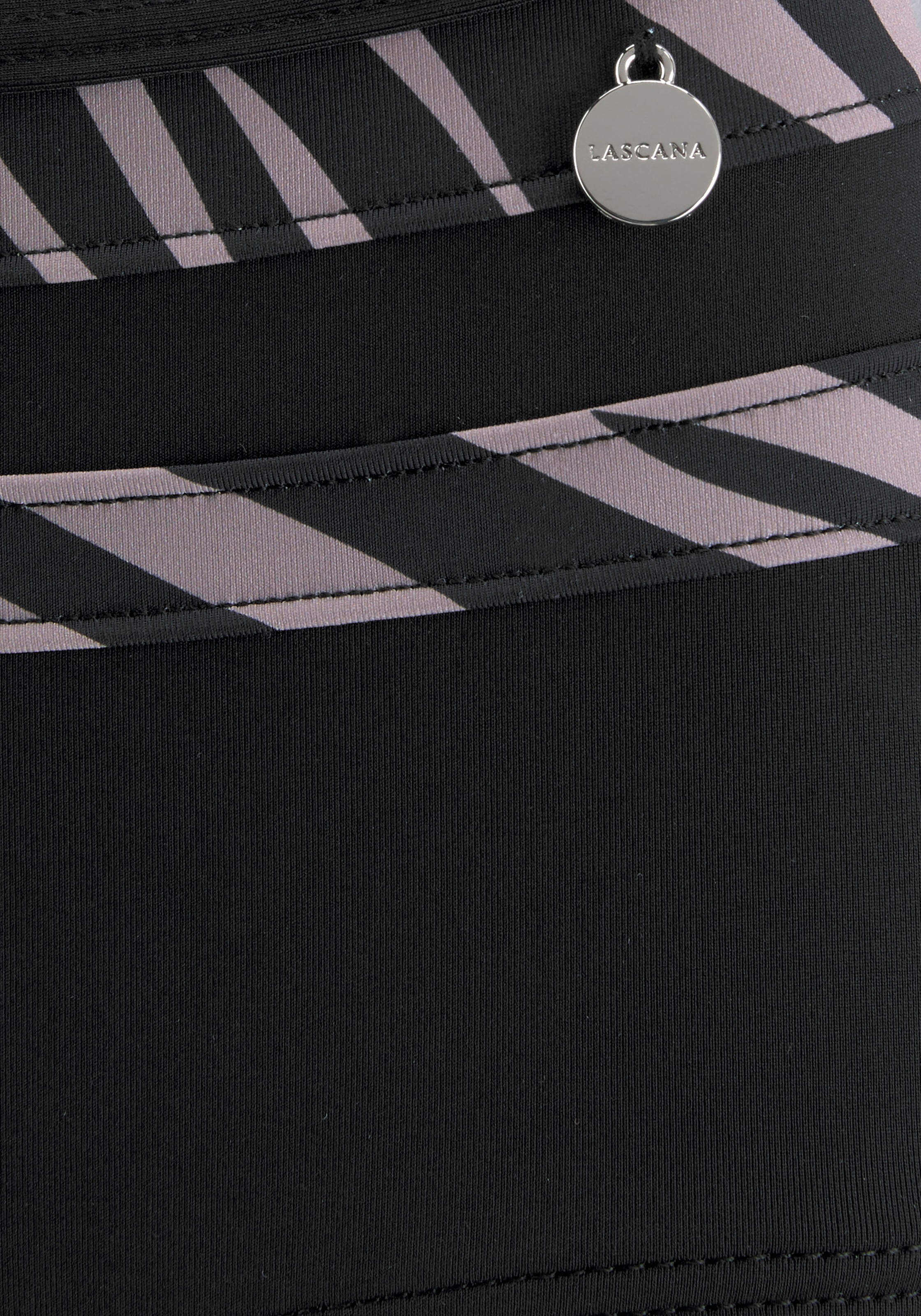 Thumbnail - LASCANA Highwaist-Bikini-Hose "Kaa" mit bedruckten Einsätzen