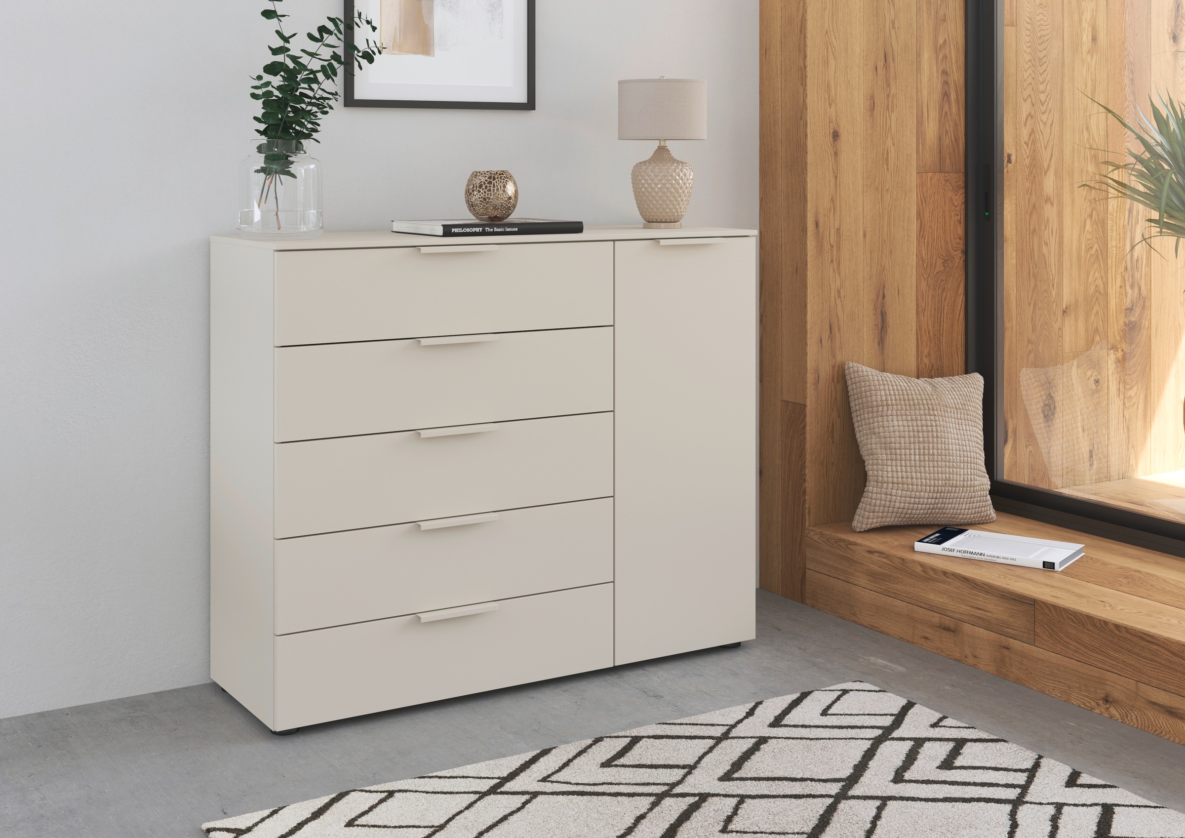 rauch Schubkastenkommode "Kommode Türkommode Sideboard Kombikommode FLIPP", günstig online kaufen