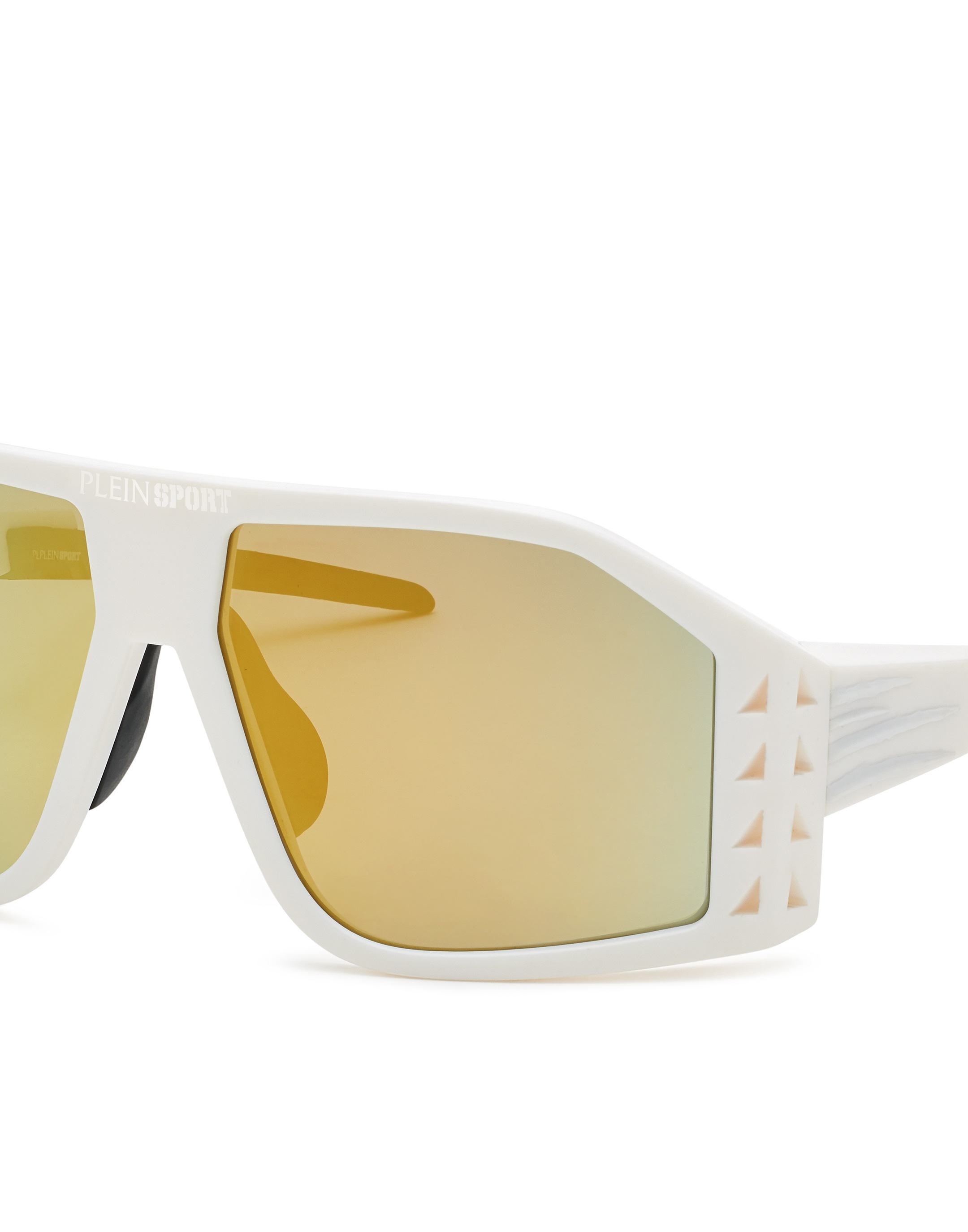 Sonnenbrille PLEIN SPORT "The Wave Gen X.2", Herren, weiß (0116, weiß, gold), Sonnenbrillen Sonnenbrille 3