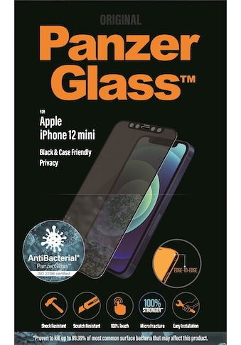PanzerGlass Displayschutzglas »E2E CaseFriendly Privacy für Apple iPhone 12 Mini«, für... kaufen