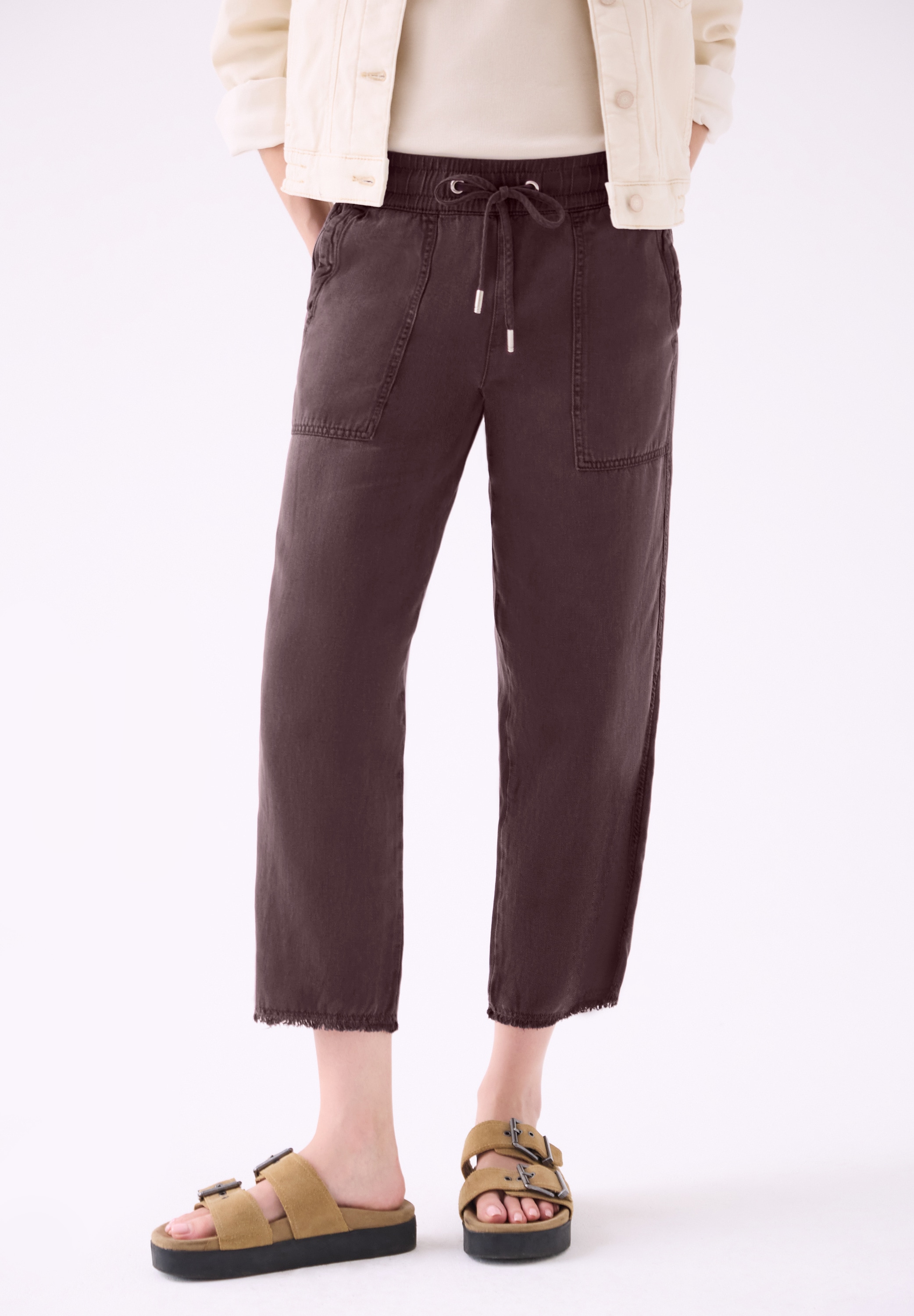 STREET ONE STUDIO Stoffhose im Loose Fit