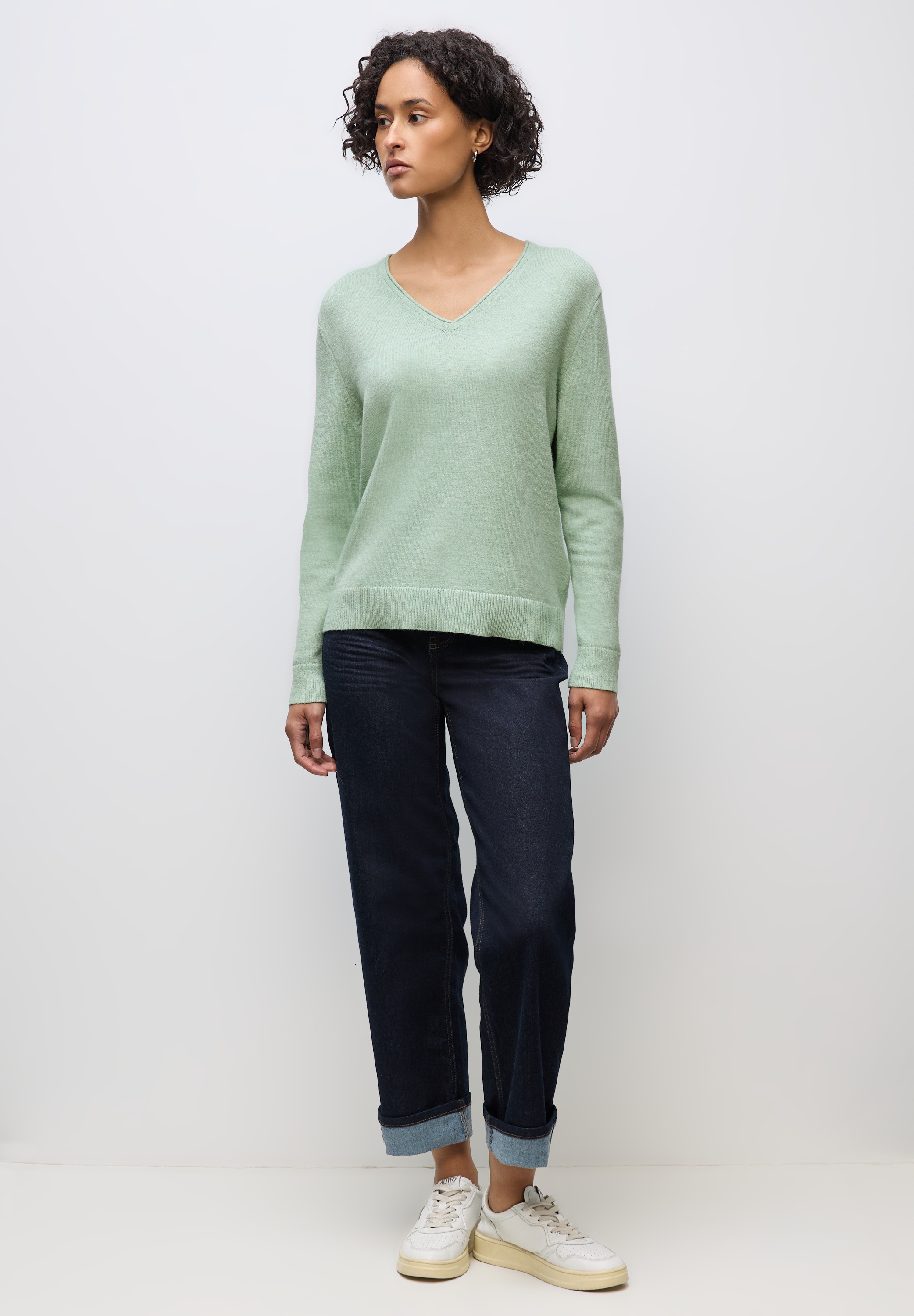 Thumbnail - STREET ONE Strickpullover in Unifarbe