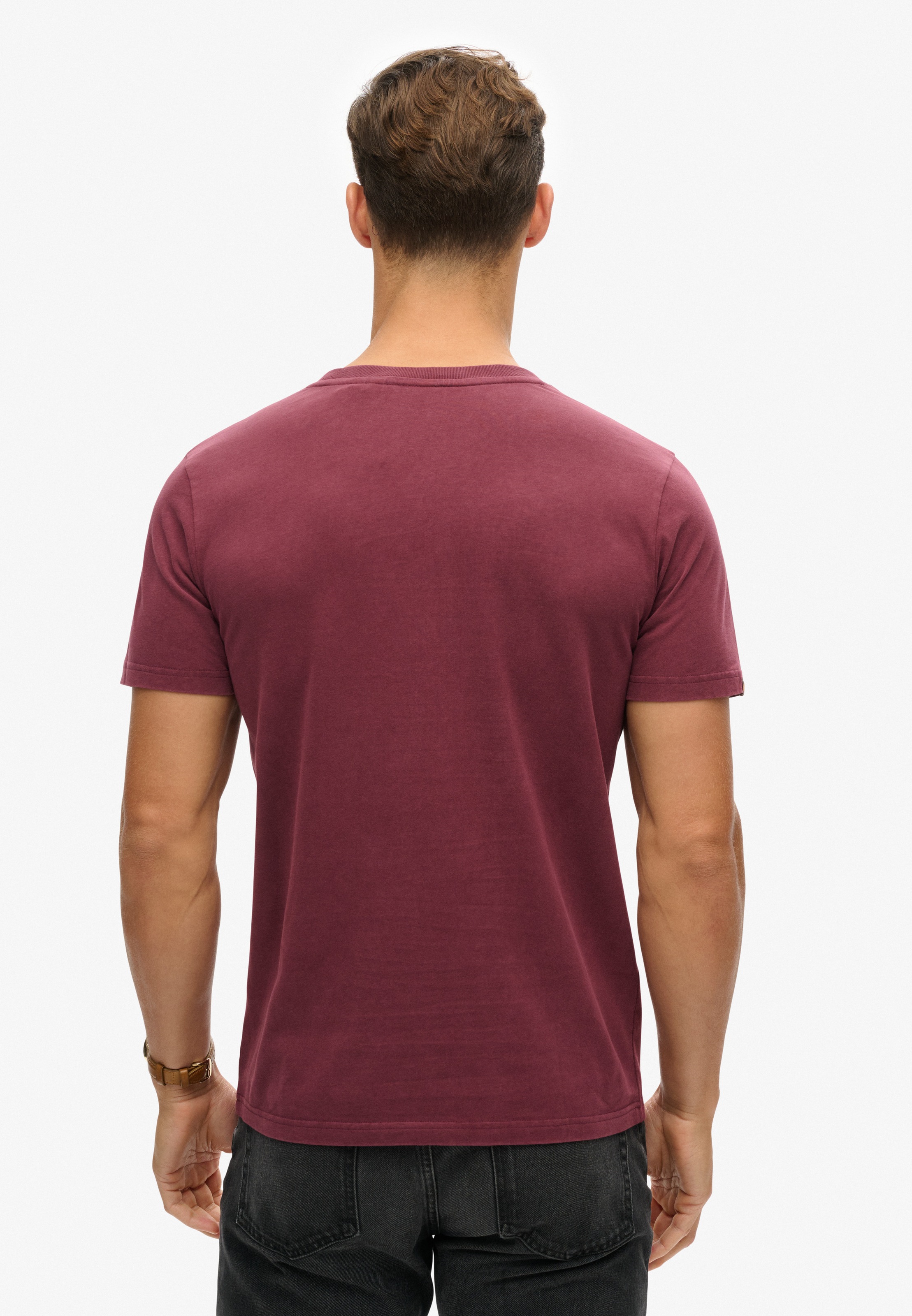 Superdry Rundhalsshirt »CLASSIC CORE LOGO SHADOW TEE«