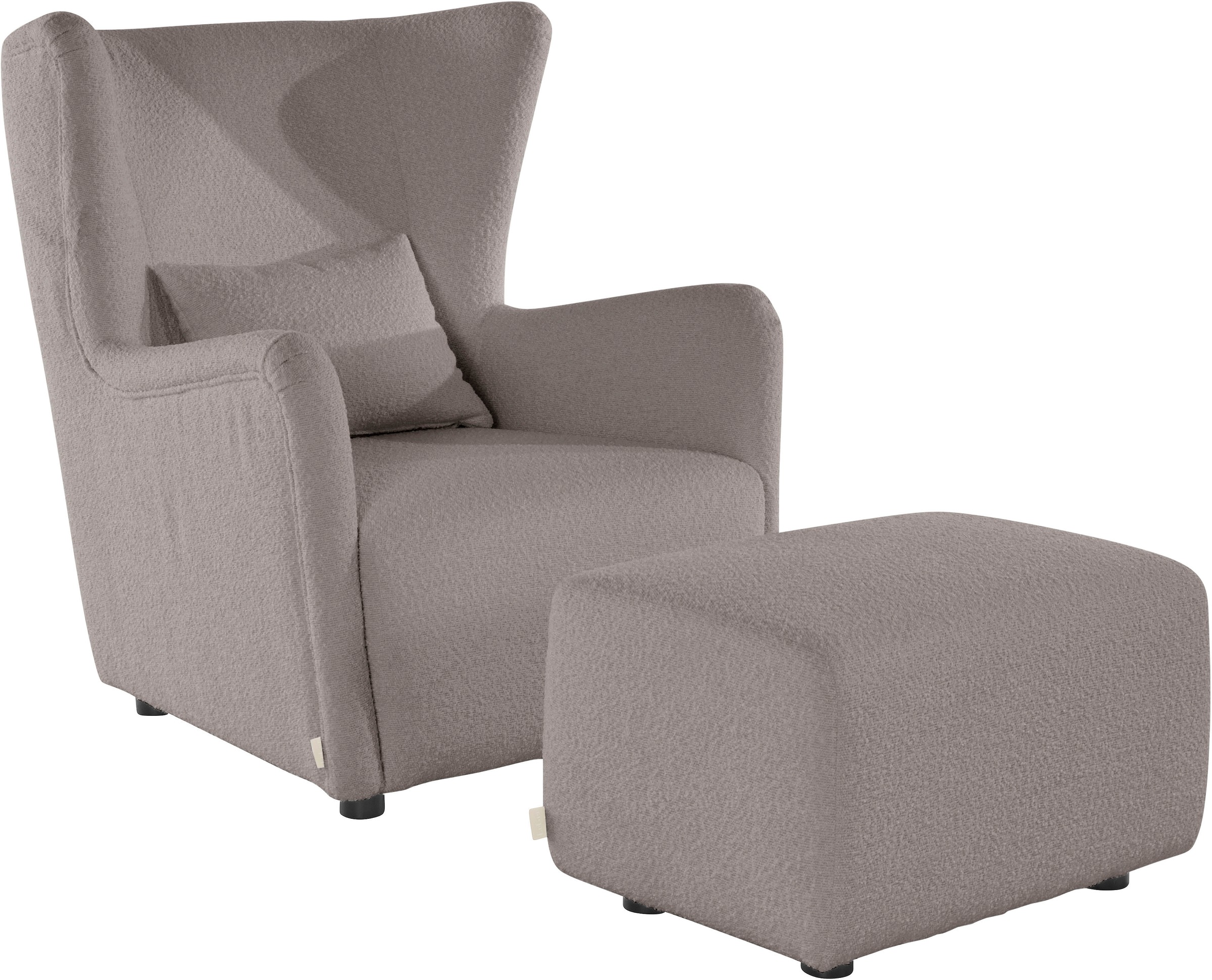 LeGer Home by Lena Gercke Ohrensessel »Levke Sessel«, wahlweise mit oder ohne Hocker