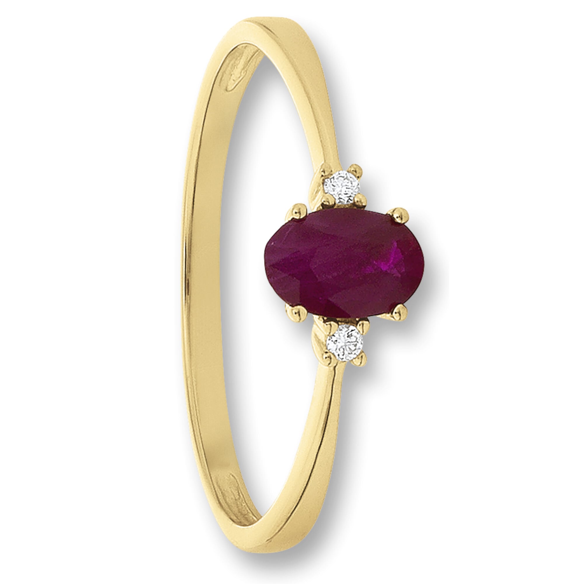ONE ELEMENT Diamantring Rubin Brillant Ring bestellen Gold Diamant Schmuck Damen BAUR aus | online 585 »0.02 Gelbgold«, ct