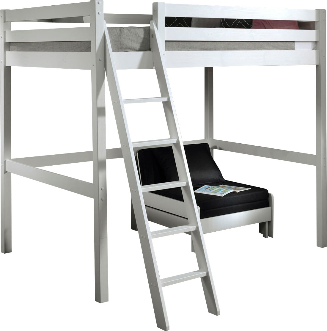 Vipack Hochbett »Pino«, mit Sessel