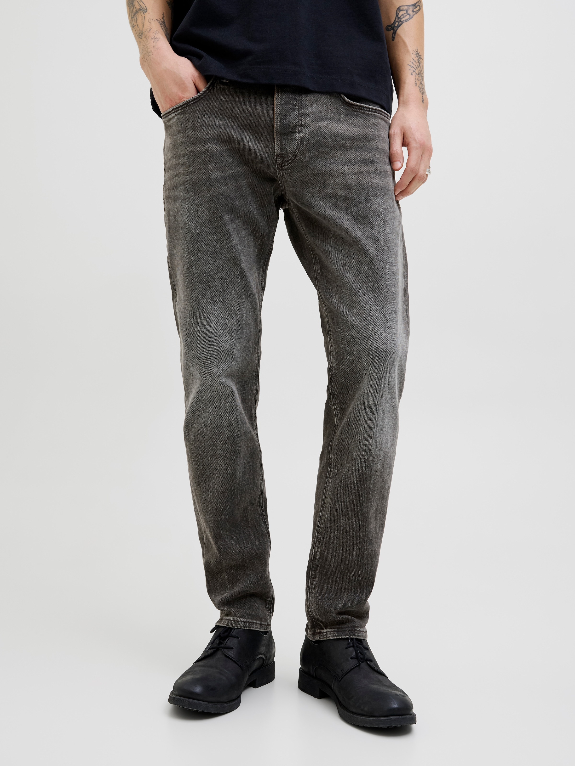 Jack & Jones Tapered-fit-Jeans "JJIMIKE JJWELLS JJ" Baumwollmischung, comfo günstig online kaufen