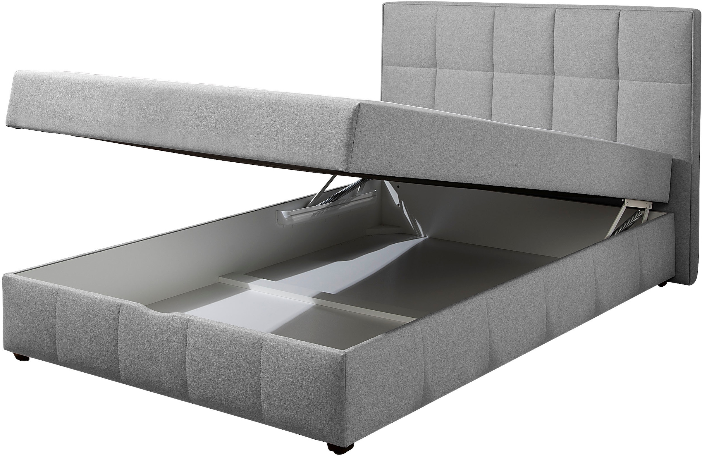 Home affaire Boxbett, Boxbett mit Bettkasten, inkl. Topper