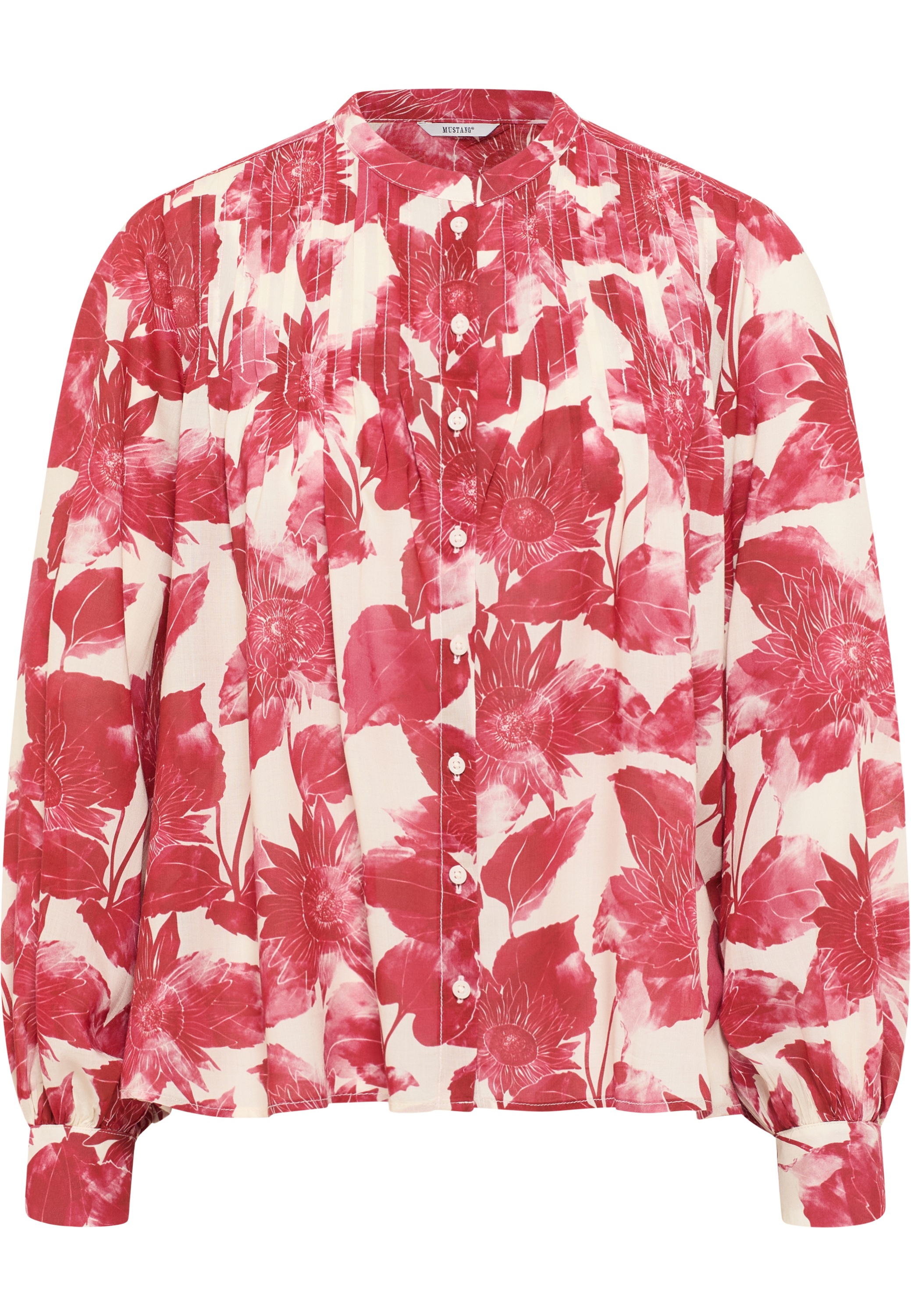 MUSTANG Langarmbluse "Damen Style Feminine blouse" günstig online kaufen