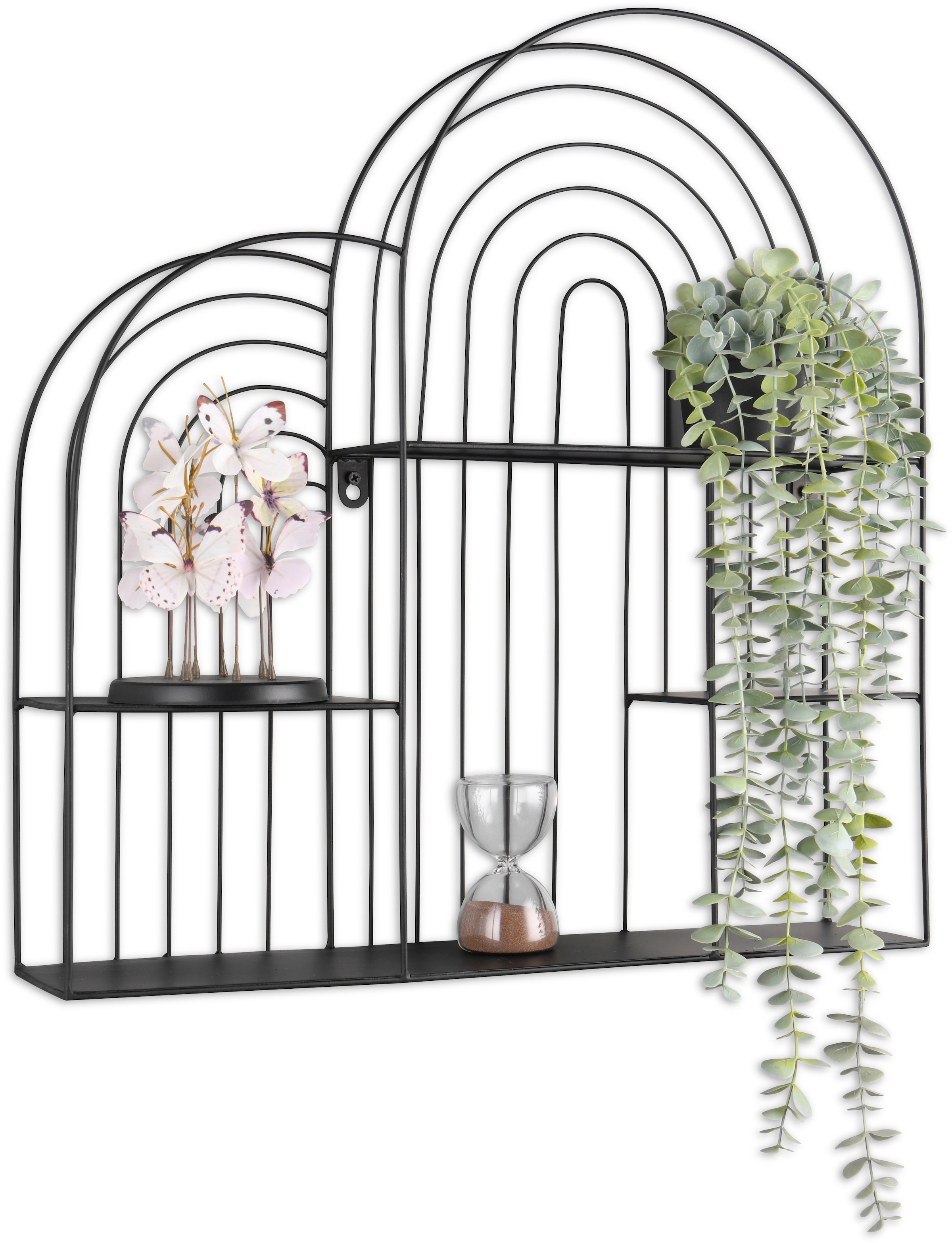 MIRRORS AND MORE Wandregal »Ivanka«, (1 St.), Dekoratives Regal