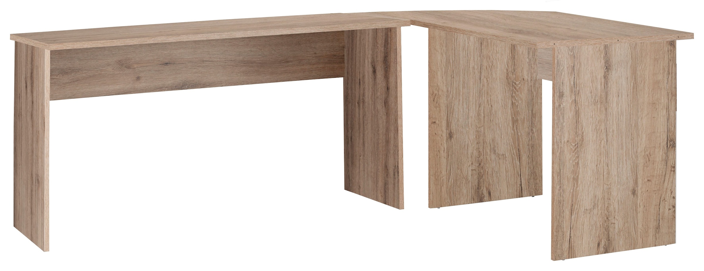 FMD Eckschreibtisch "Tiell" Winkel Schreibtisch, Bürotisch, beidseitig mont günstig online kaufen