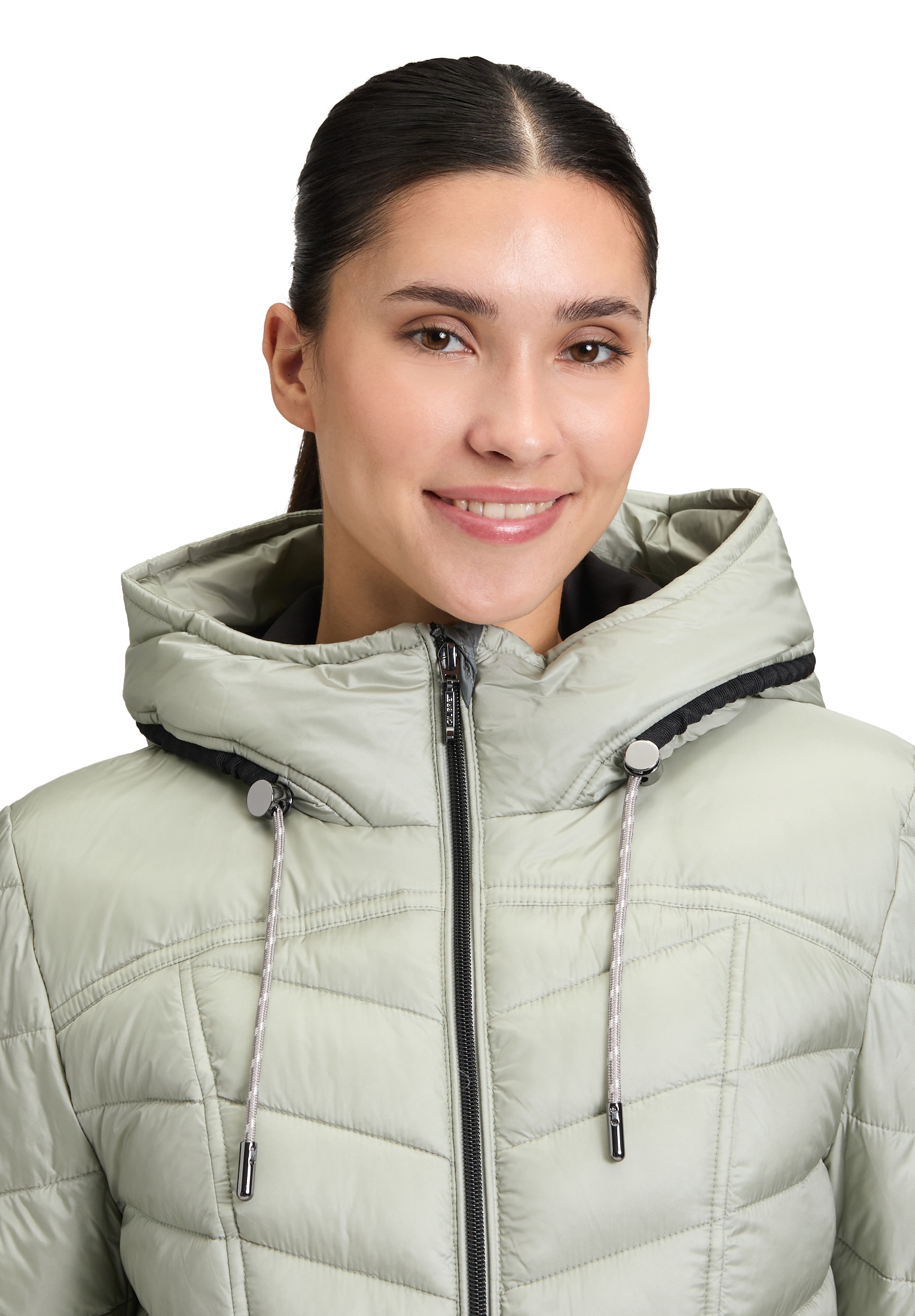 Gil Bret Steppjacke, mit Kapuze, mit Kapuze