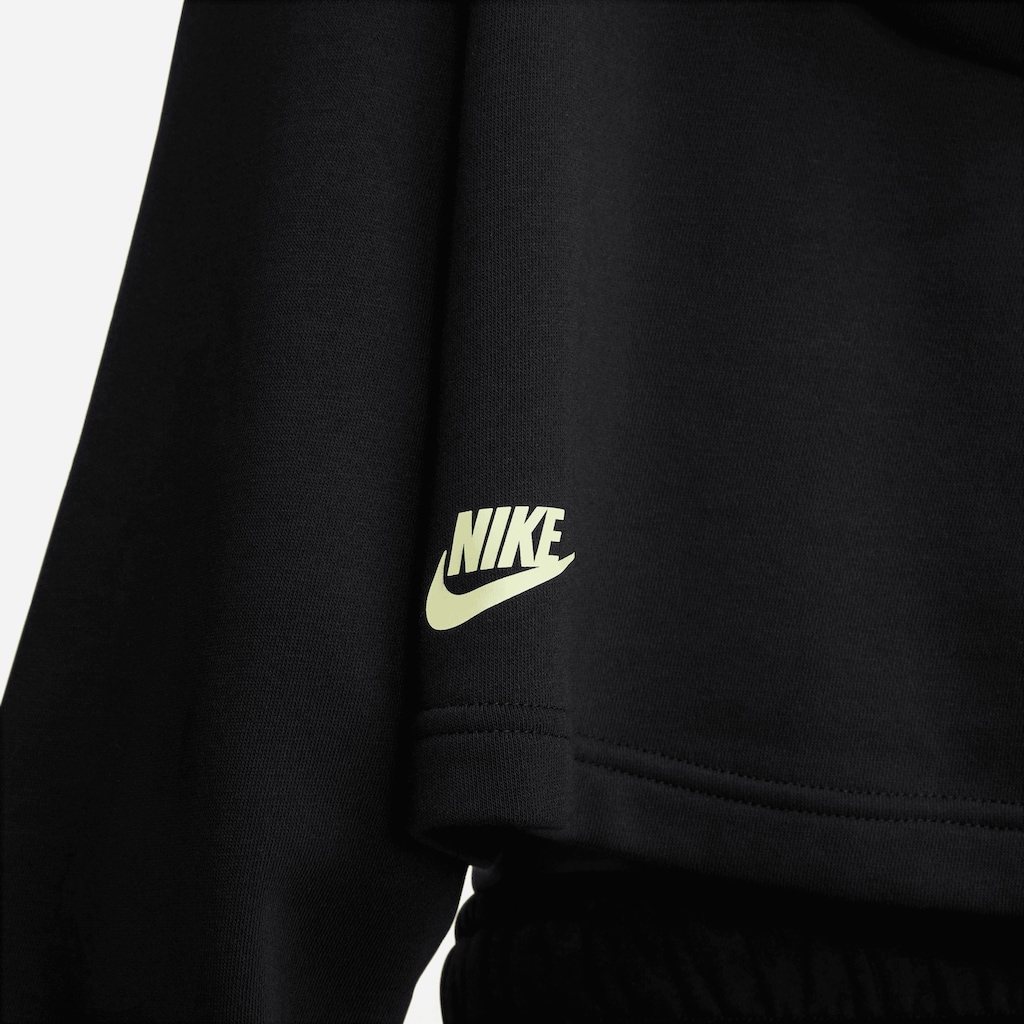 Nike Sportswear Kapuzensweatshirt »W NSW FLC PO HOODIE CROP DNC«