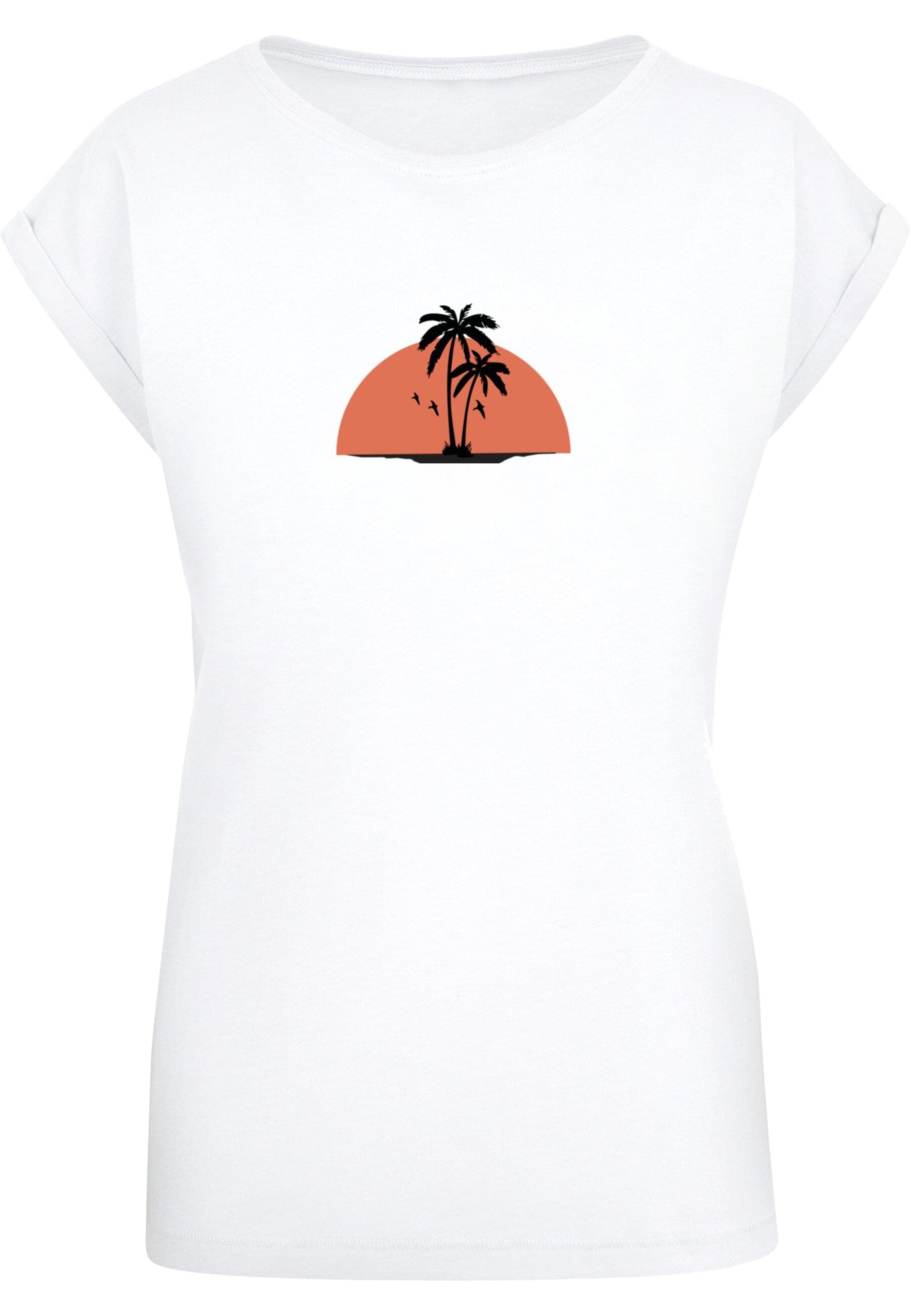 Merchcode T-Shirt "Merchcode Damen Ladies Summer - Beach T-Shirt" 1 Stk. tl günstig online kaufen