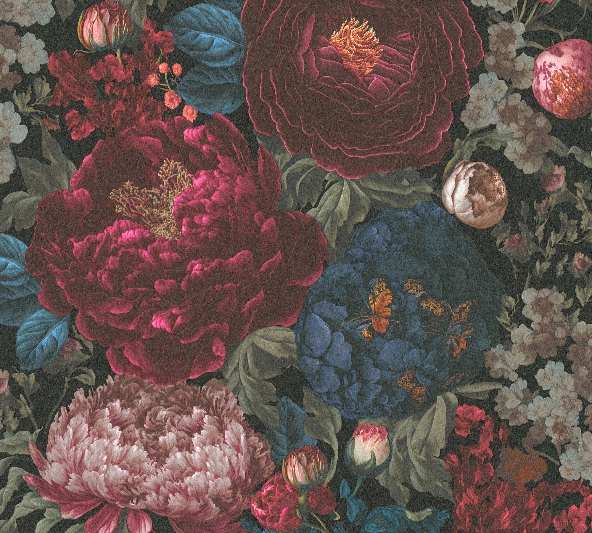 living walls Vliestapete »Michalsky 6 florale Tapete Mustertapete Blumen Blumen«, matt, Vliestapete Blumentapete für Schlafzimmer Küche Wohnzimmer Floral Flur