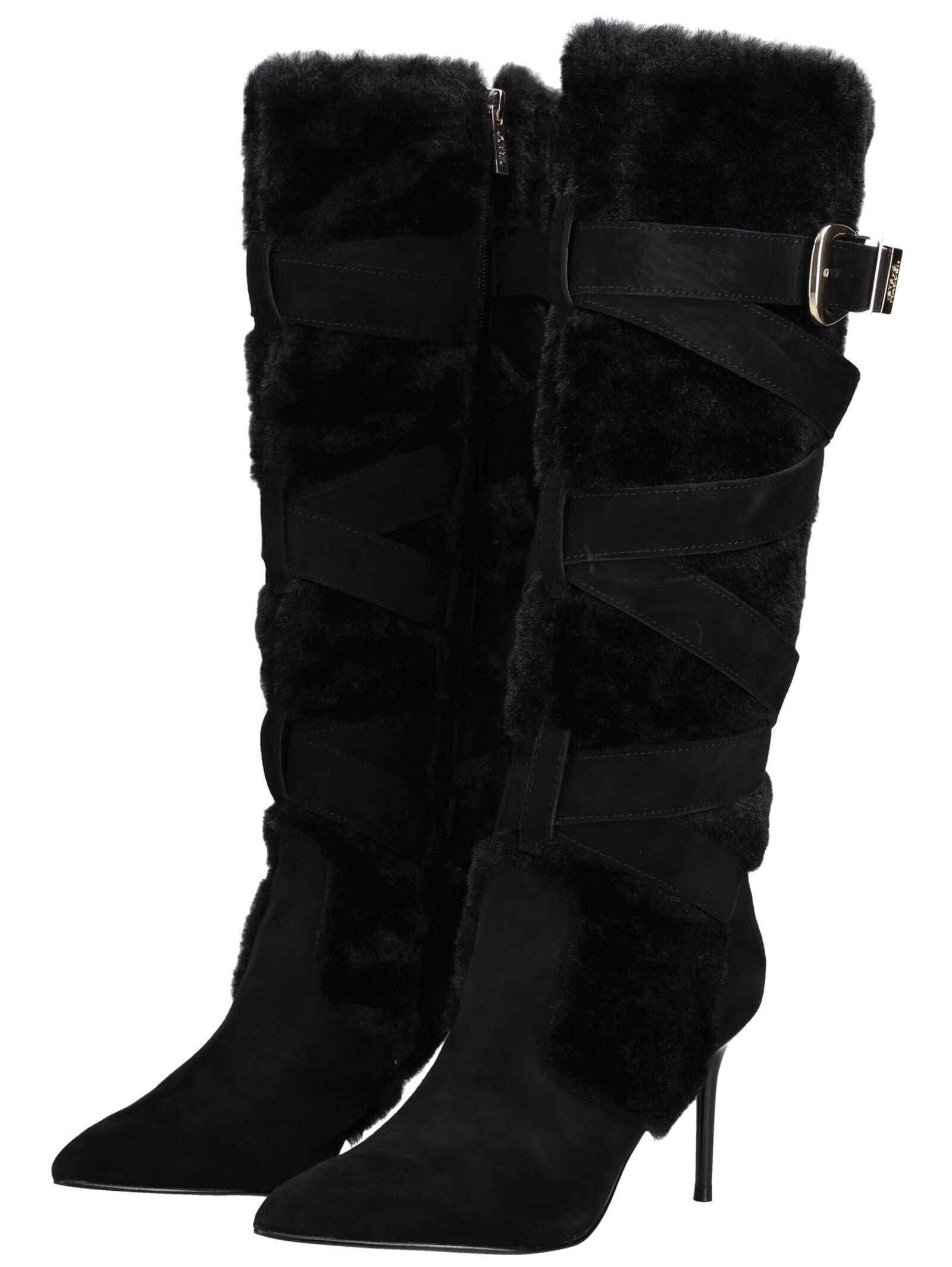 STEVE MADDEN High-Heel-Stiefel »STEVE MADDEN Stiefel Leder/Textil«