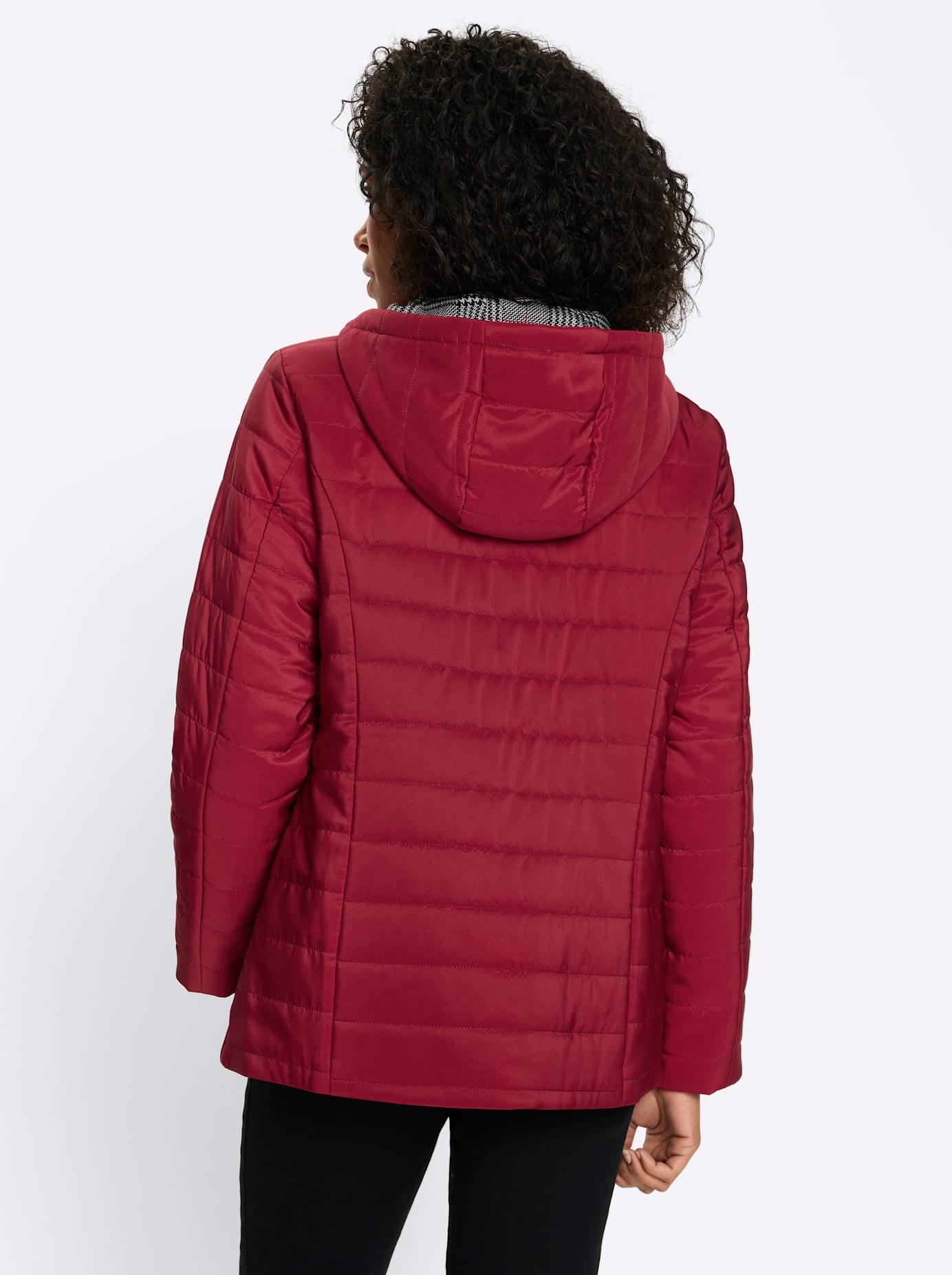 Classic Basics Steppjacke mit Kapuze