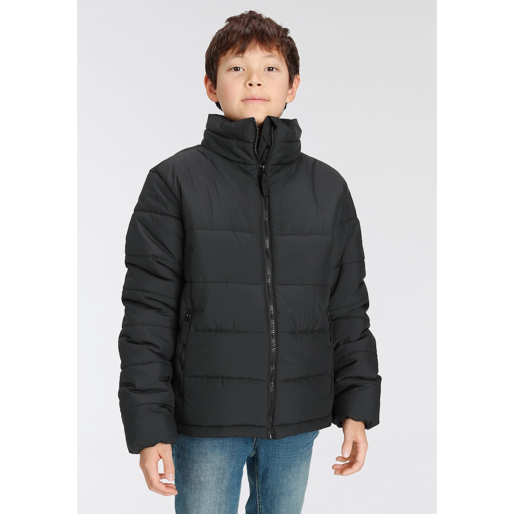 Jack Wolfskin Outdoorjacke »SPIRIT INS JACKET Y - für Kinder«, mit Kapuze