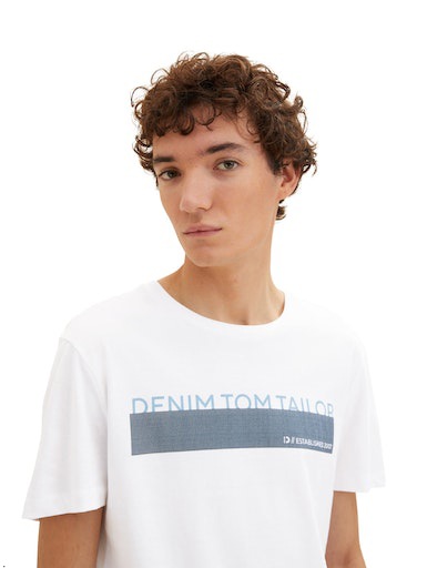 TOM TAILOR Denim T-Shirt Packung, 3 Stk. in verschiedenen Farben günstig online kaufen