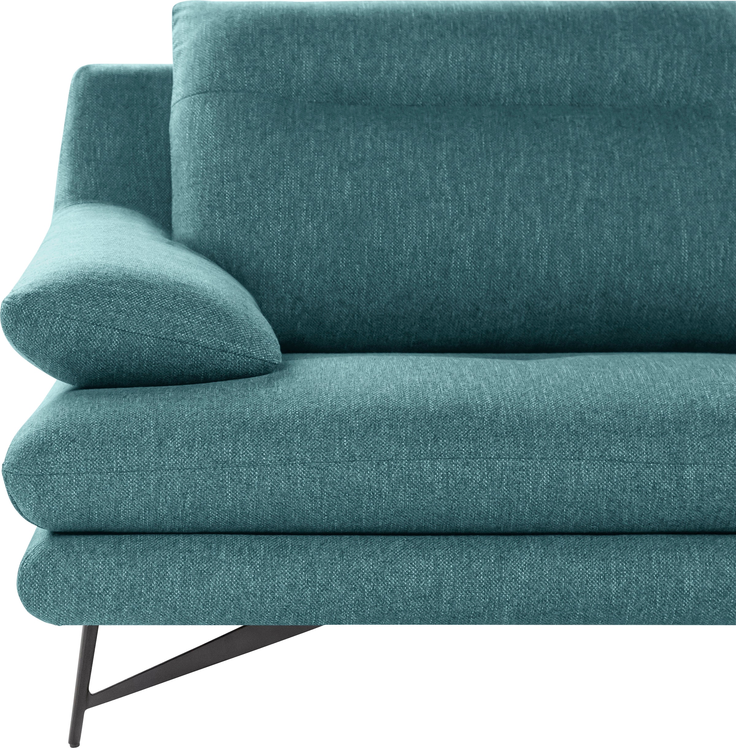 CALIA ITALIA 3-Sitzer »Cezanne modern, elegant und bequem, aufwendige Detailverarbeitung«, wahlweise mit Sitztiefenverstellung