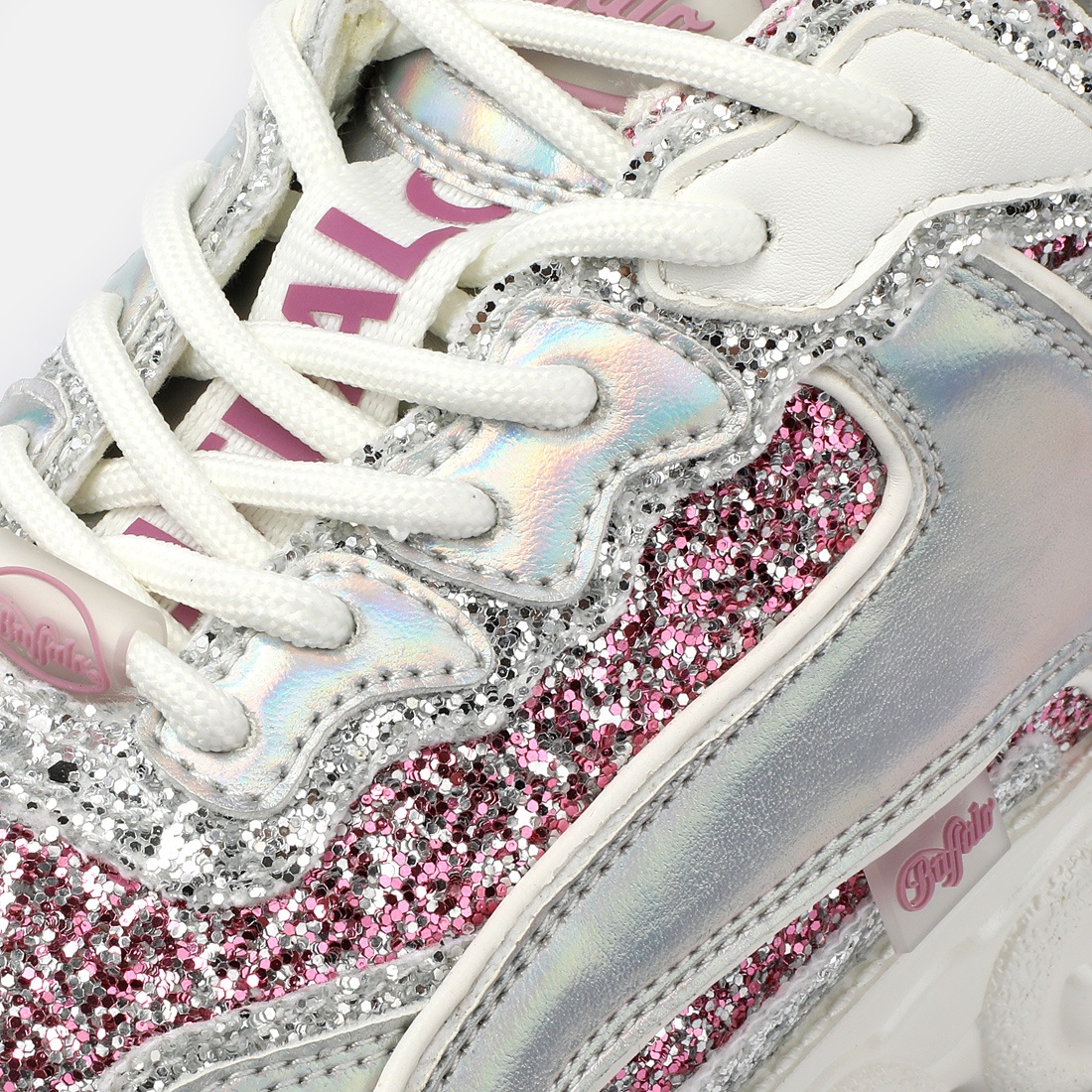 Buffalo Plateausneaker »CLD Chai«  Schnürschuh, Halbschuh, Chunky-Sneaker mit Glitter